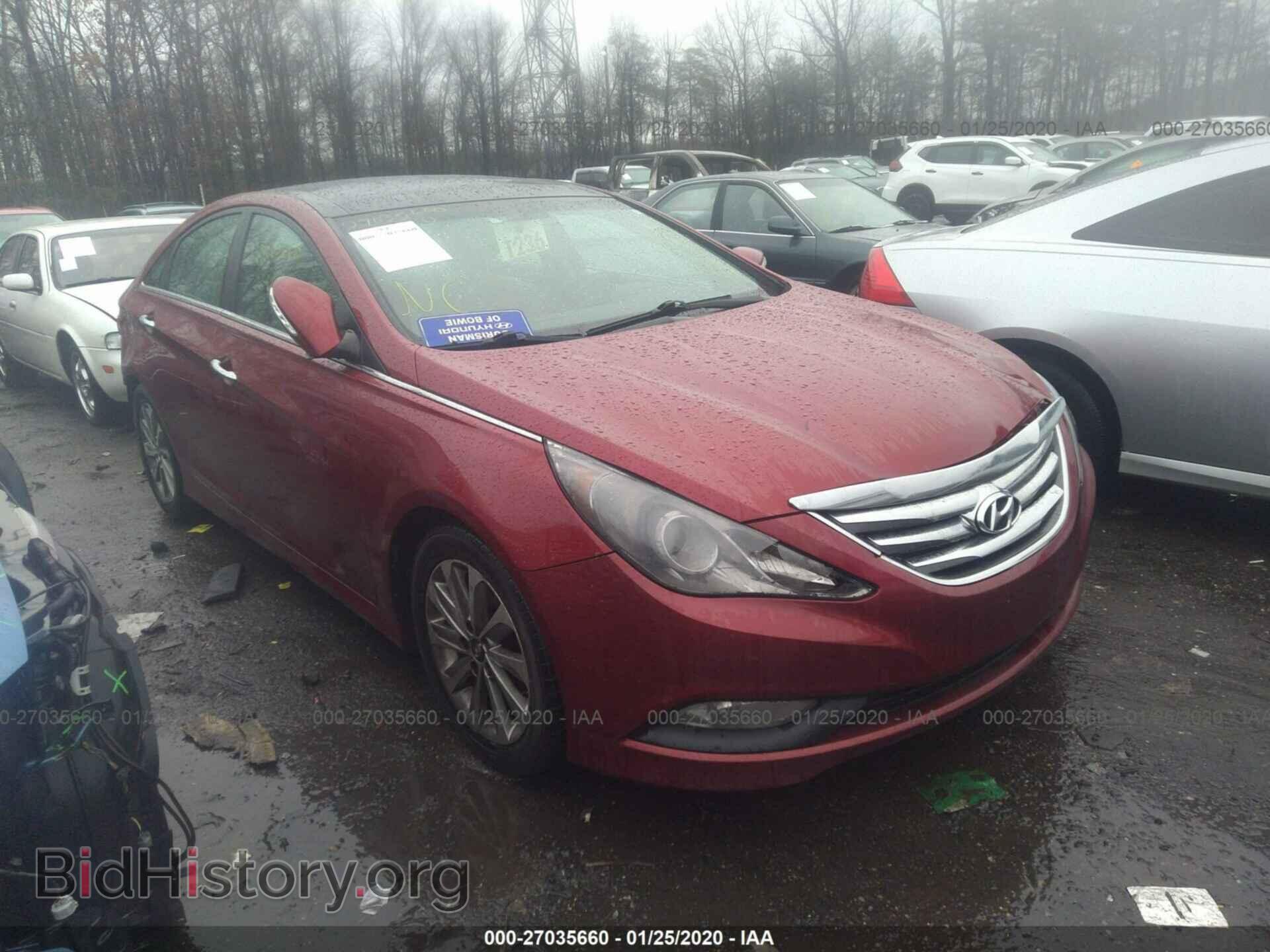 Photo 5NPEC4AC4EH819195 - HYUNDAI SONATA 2014