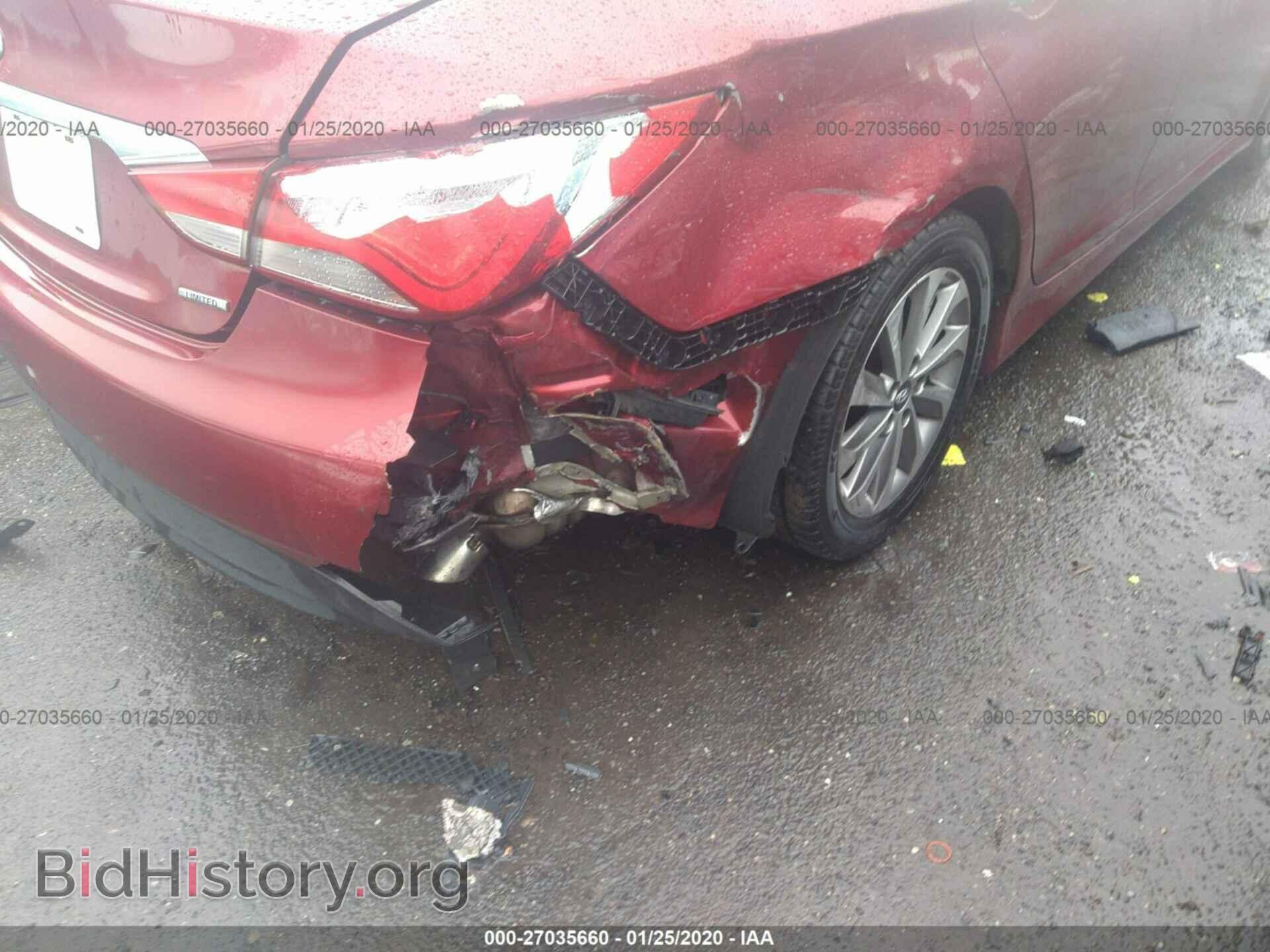 2014 HYUNDAI SONATA - VIN: 5NPEC4AC4EH819195 - Фото 6