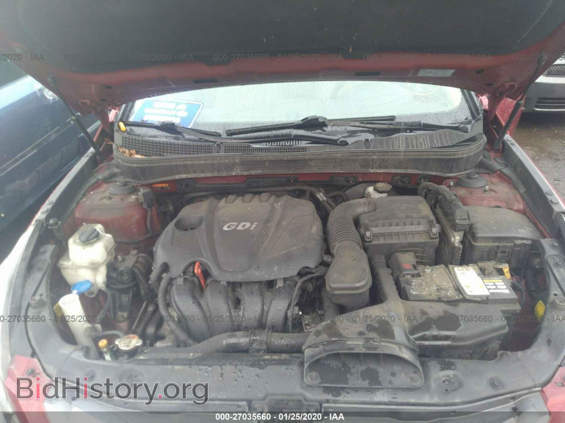 2014 HYUNDAI SONATA - VIN: 5NPEC4AC4EH819195 - Фото 10