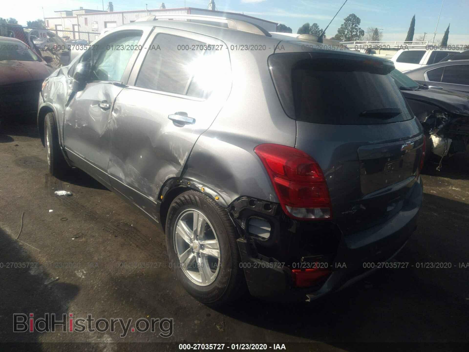 2019 CHEVROLET TRAX - VIN: KL7CJLSB9KB929280 - Photo 3
