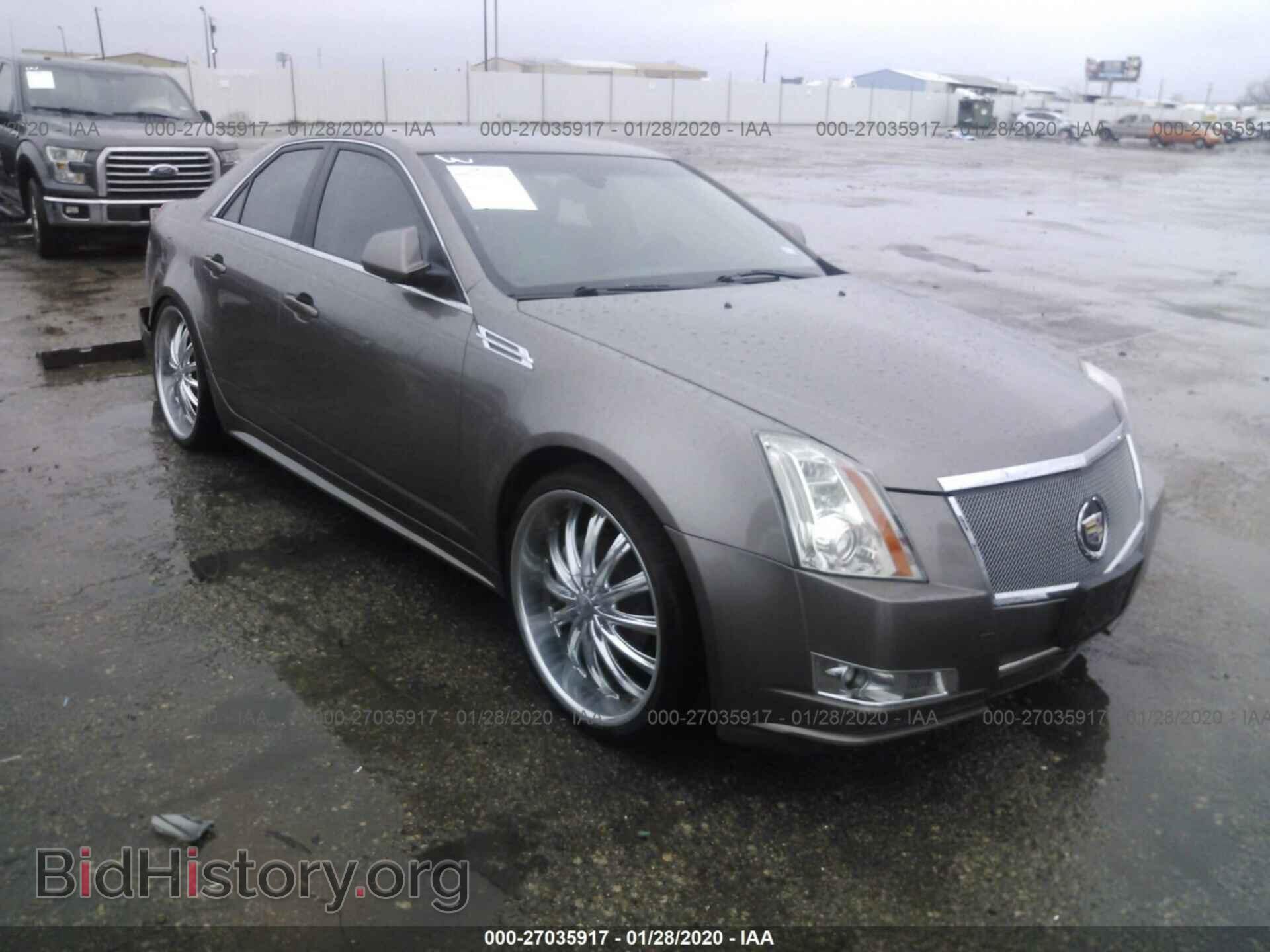 Photo 1G6DP5E36C0143152 - CADILLAC CTS 2012