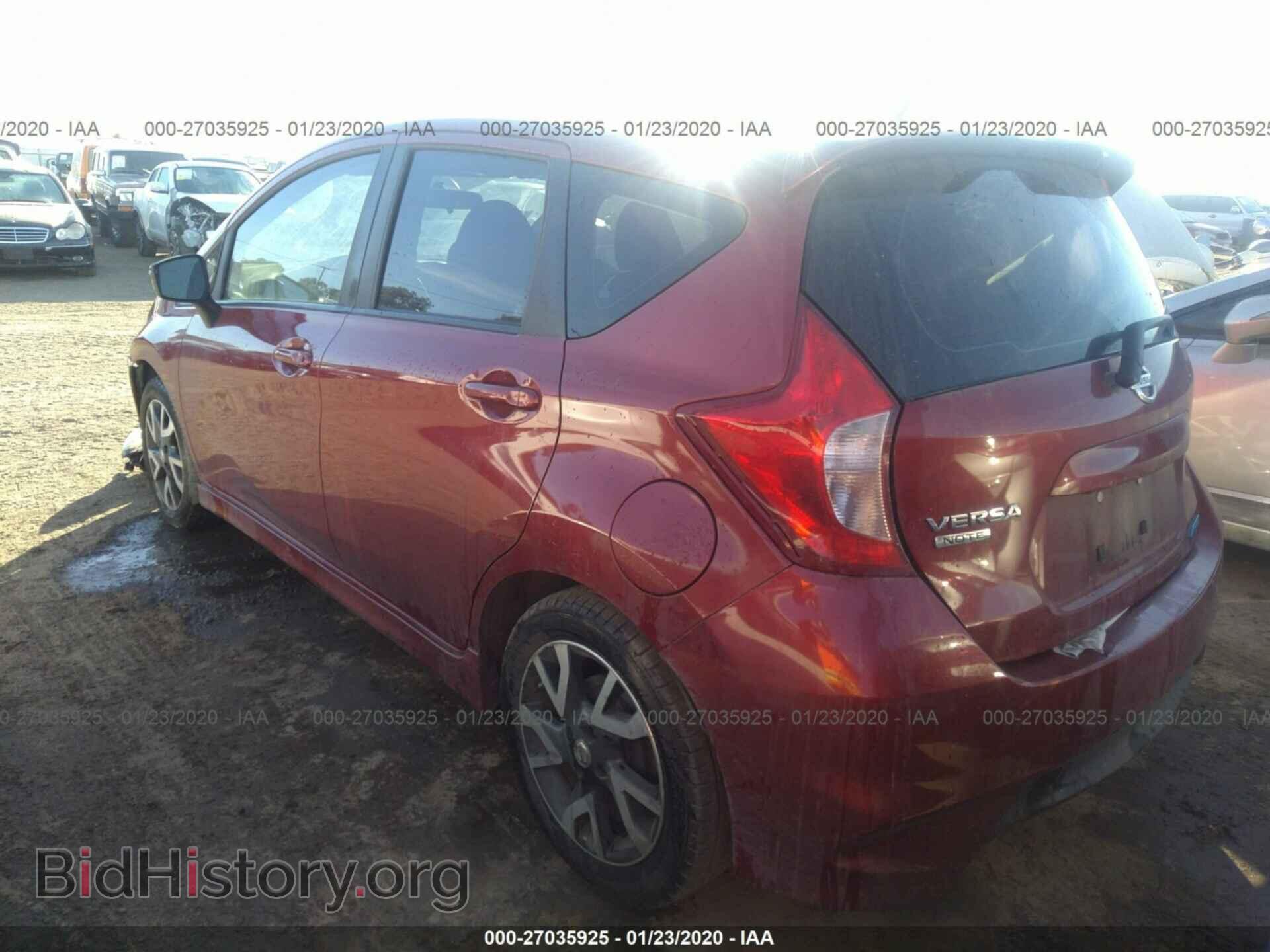 2016 NISSAN VERSA NOTE - VIN: 3N1CE2CP2GL367047 - Фото 3