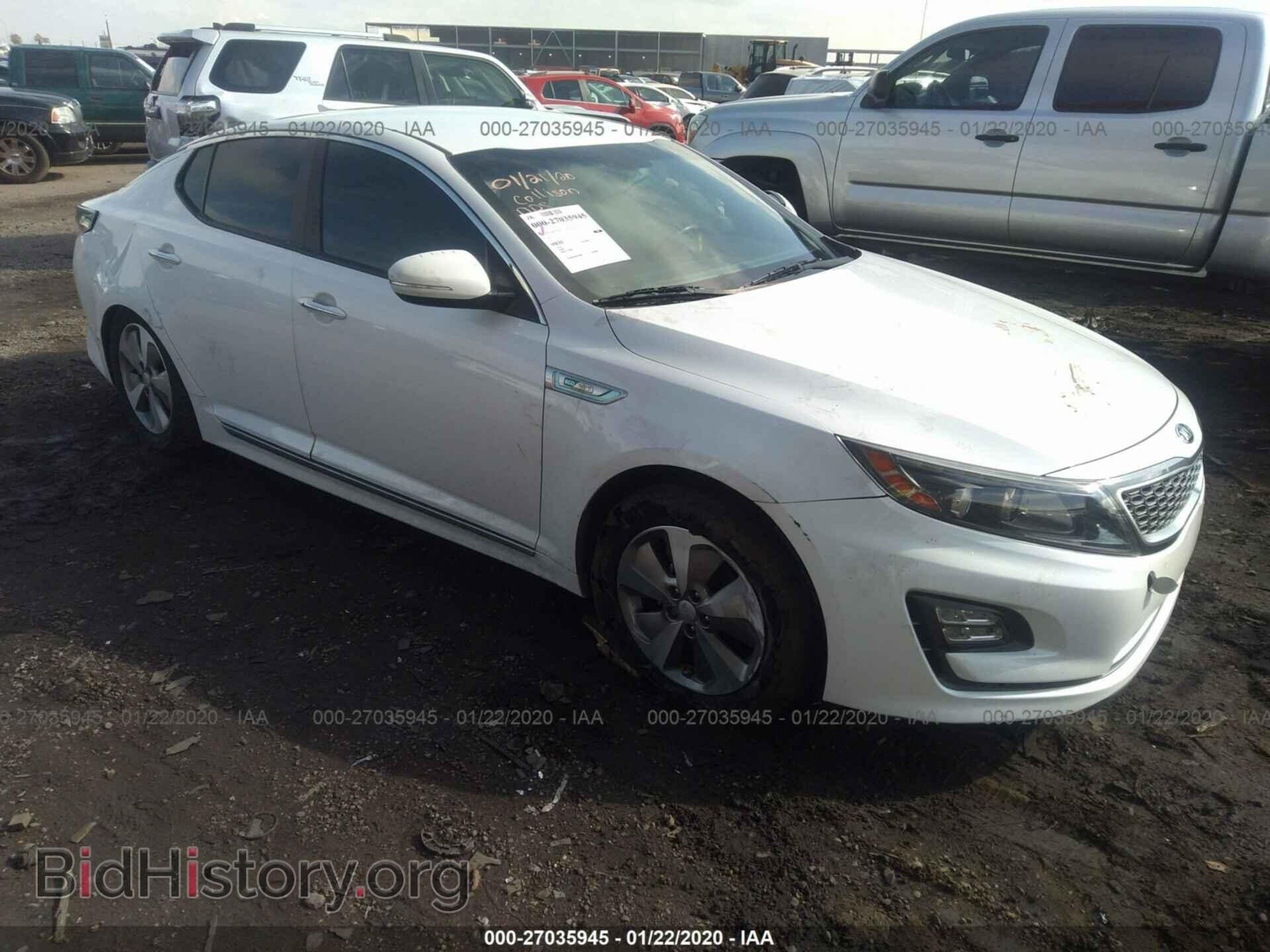 Фотография KNAGN4AD1G5099334 - KIA OPTIMA 2016