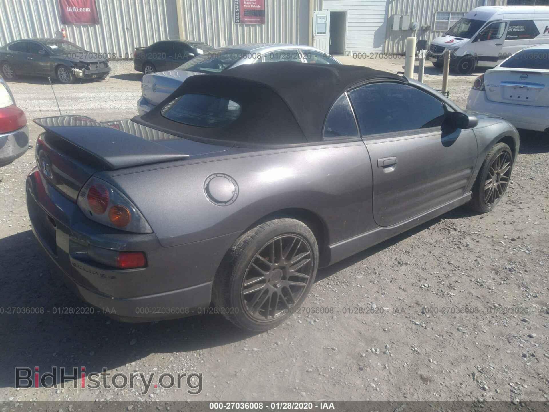 2003 MITSUBISHI ECLIPSE - VIN: 4A3AE75H23E023622 - Photo 4