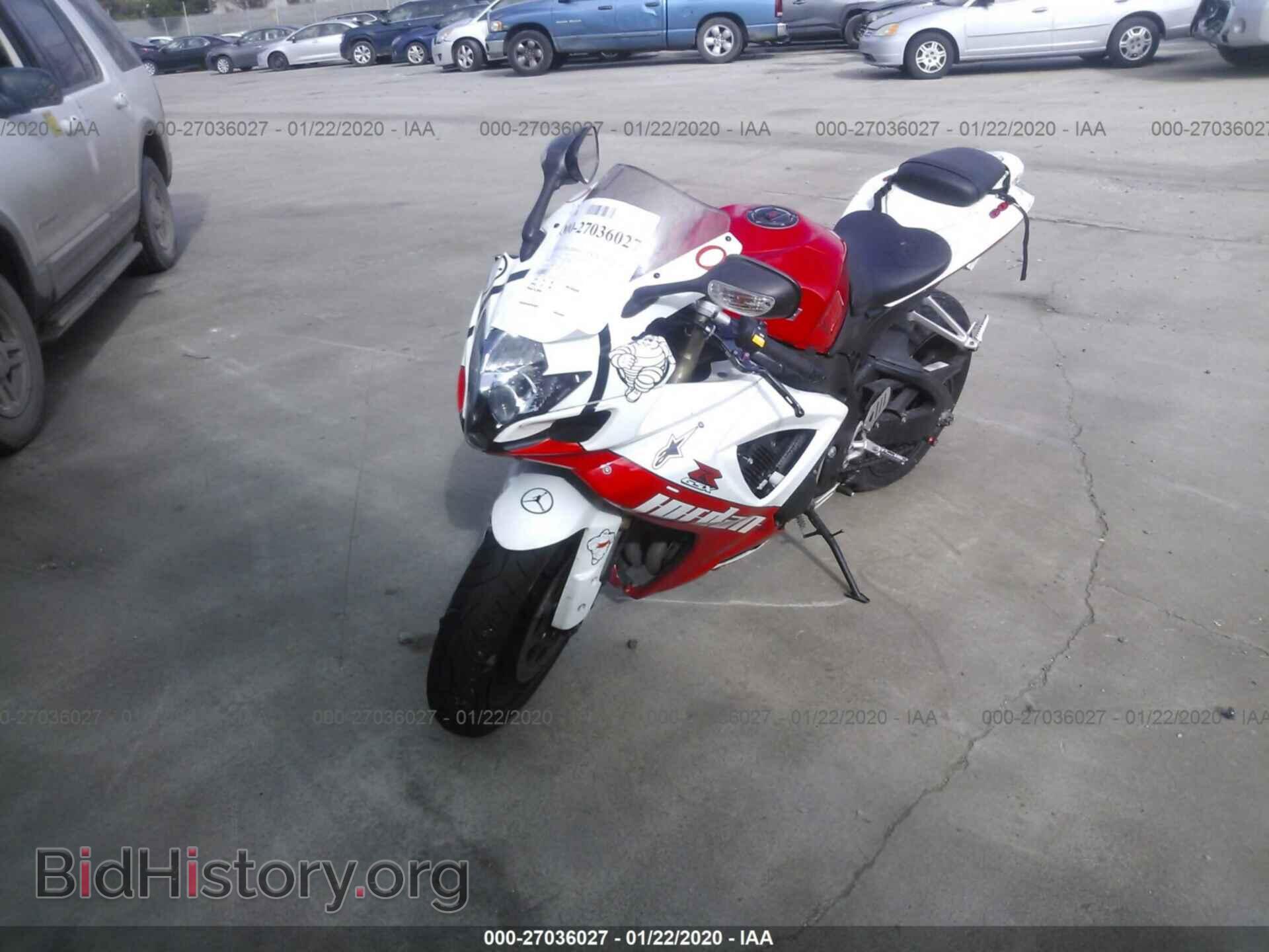2007 SUZUKI GSX-R600 - VIN: JS1GN7DA372110139 - Фото 2