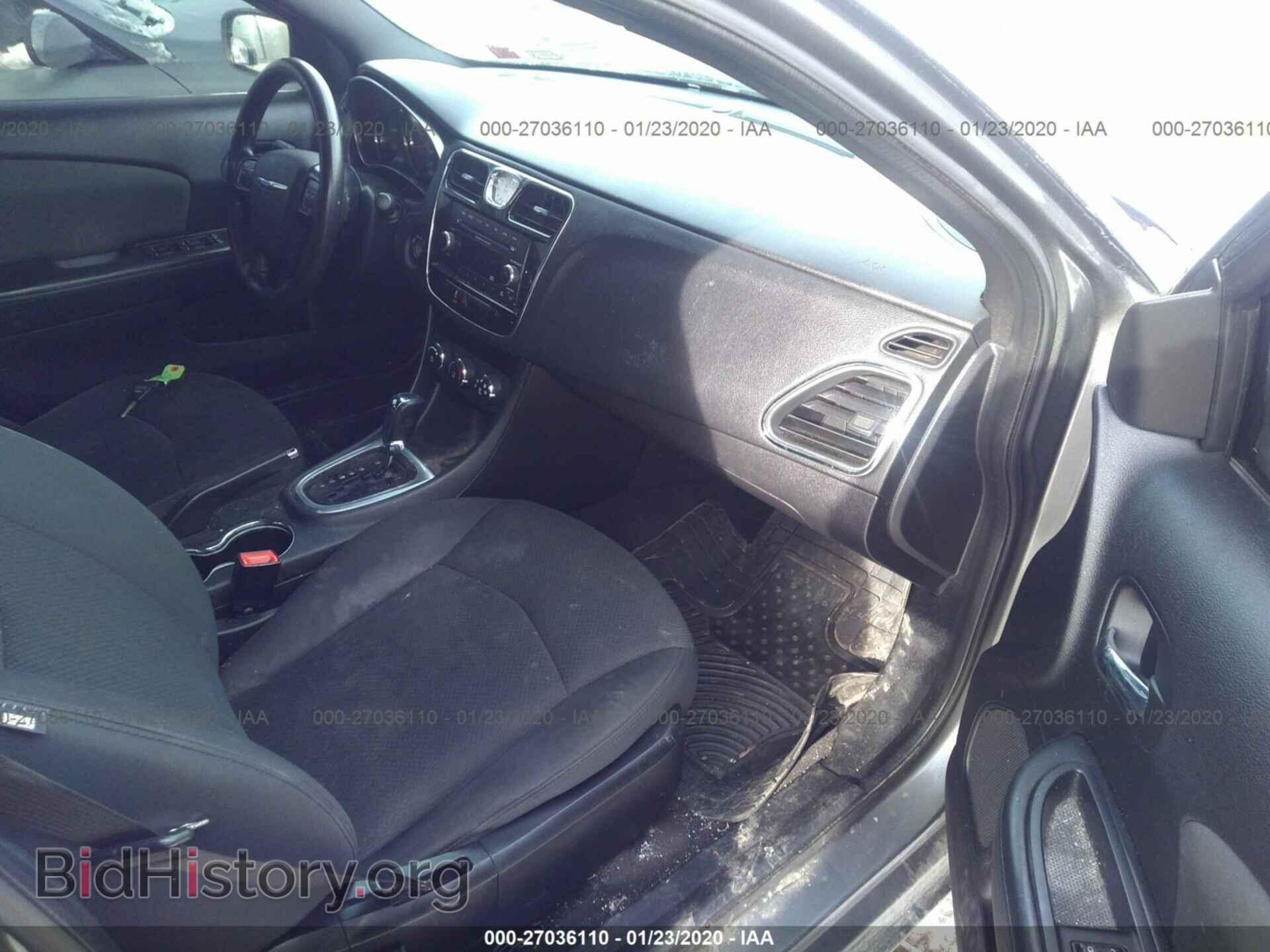2012 CHRYSLER 200 - VIN: 1C3CCBABXCN158003 - Фото 5
