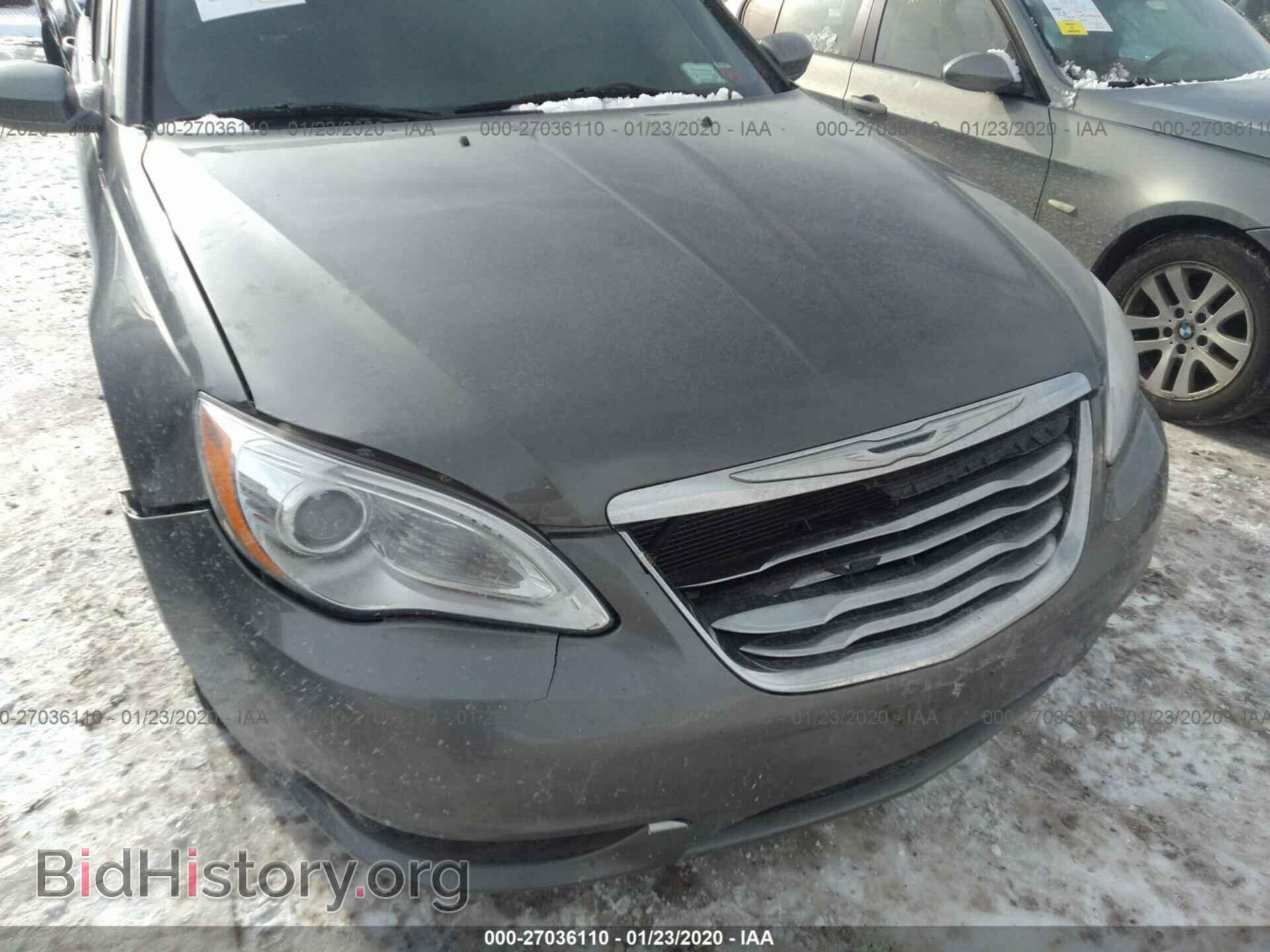 2012 CHRYSLER 200 - VIN: 1C3CCBABXCN158003 - Фото 6