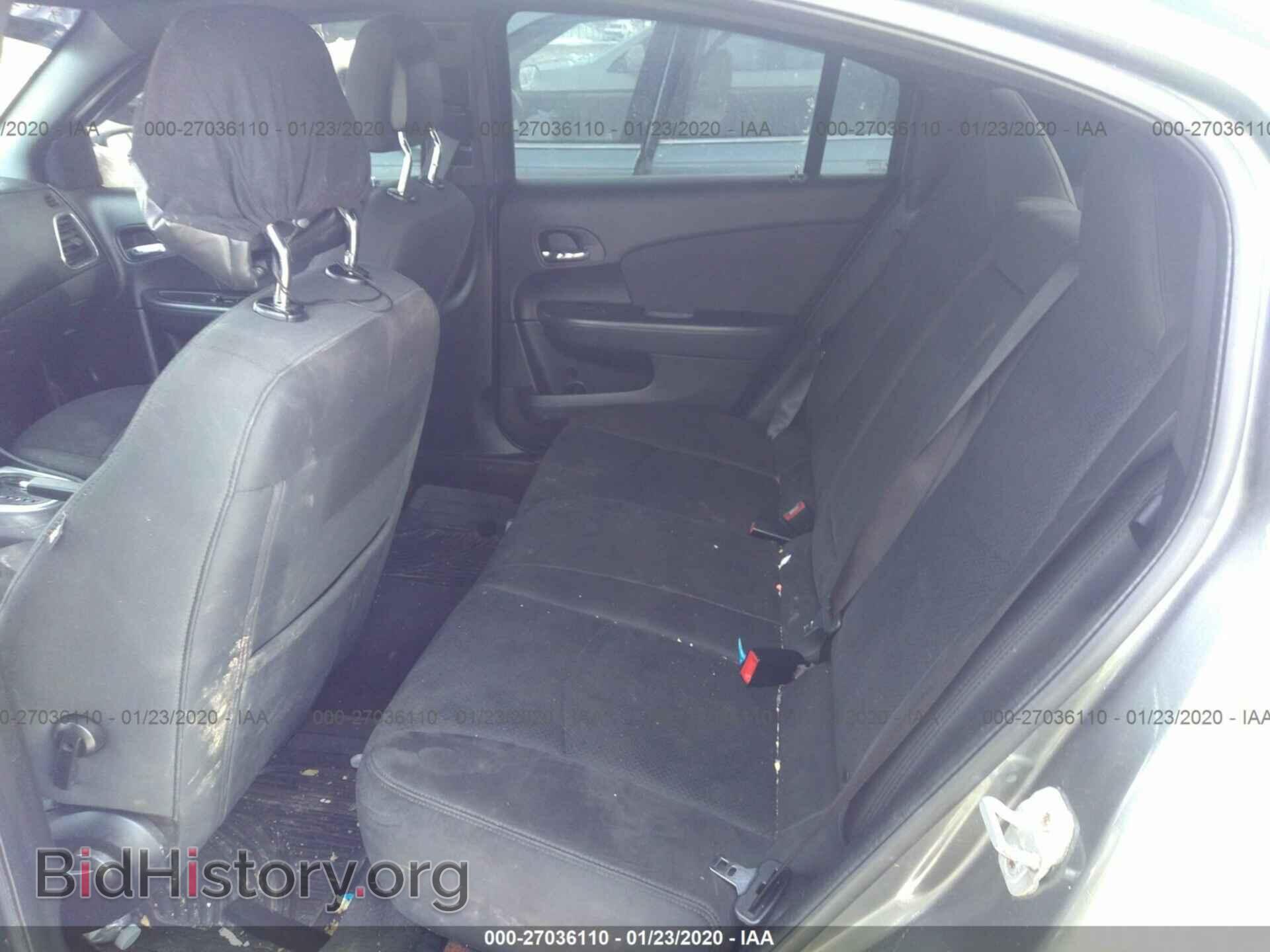 2012 CHRYSLER 200 - VIN: 1C3CCBABXCN158003 - Фото 8