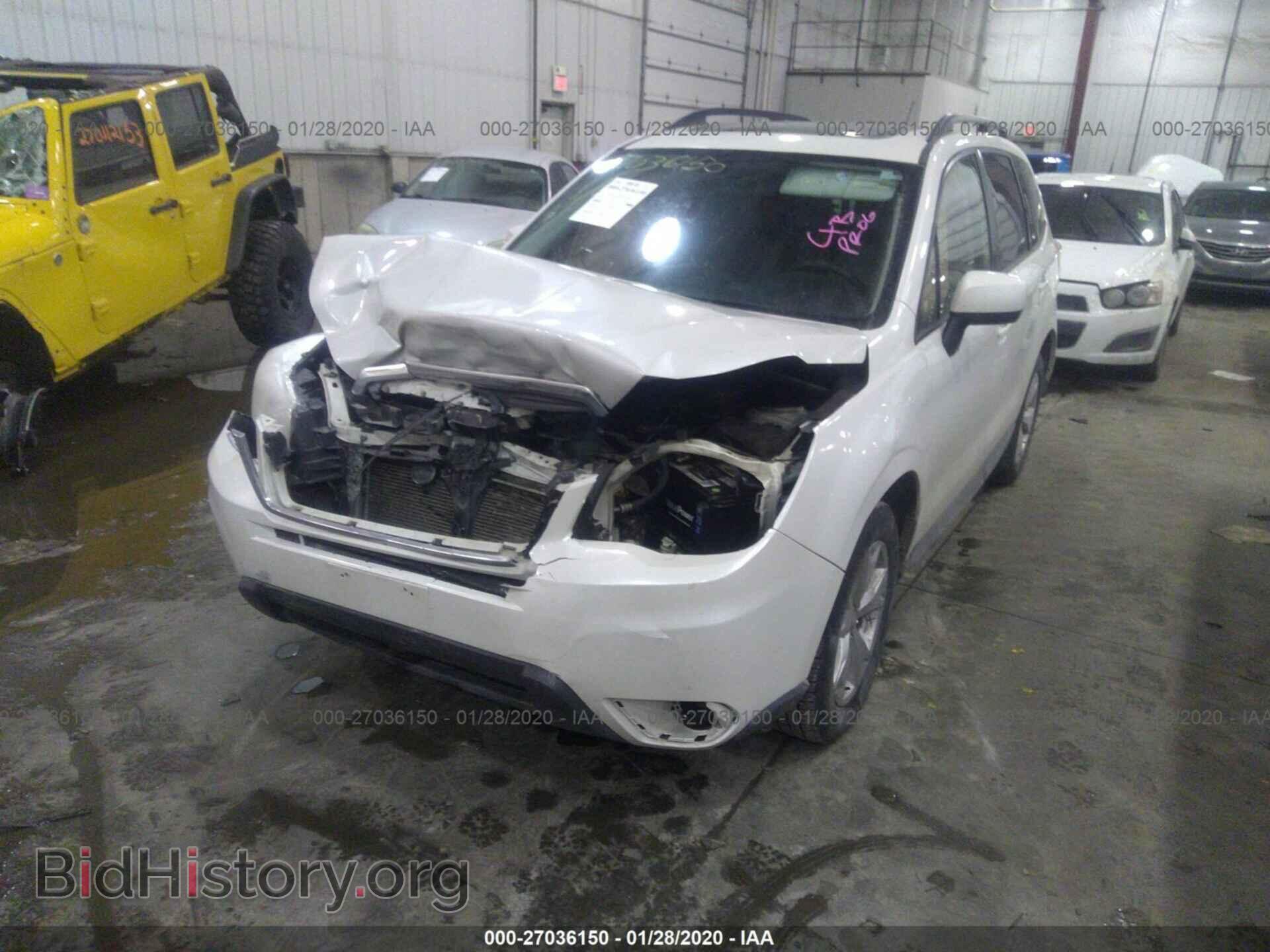 2014 SUBARU FORESTER - VIN: JF2SJADC0EH527059 - Фото 2