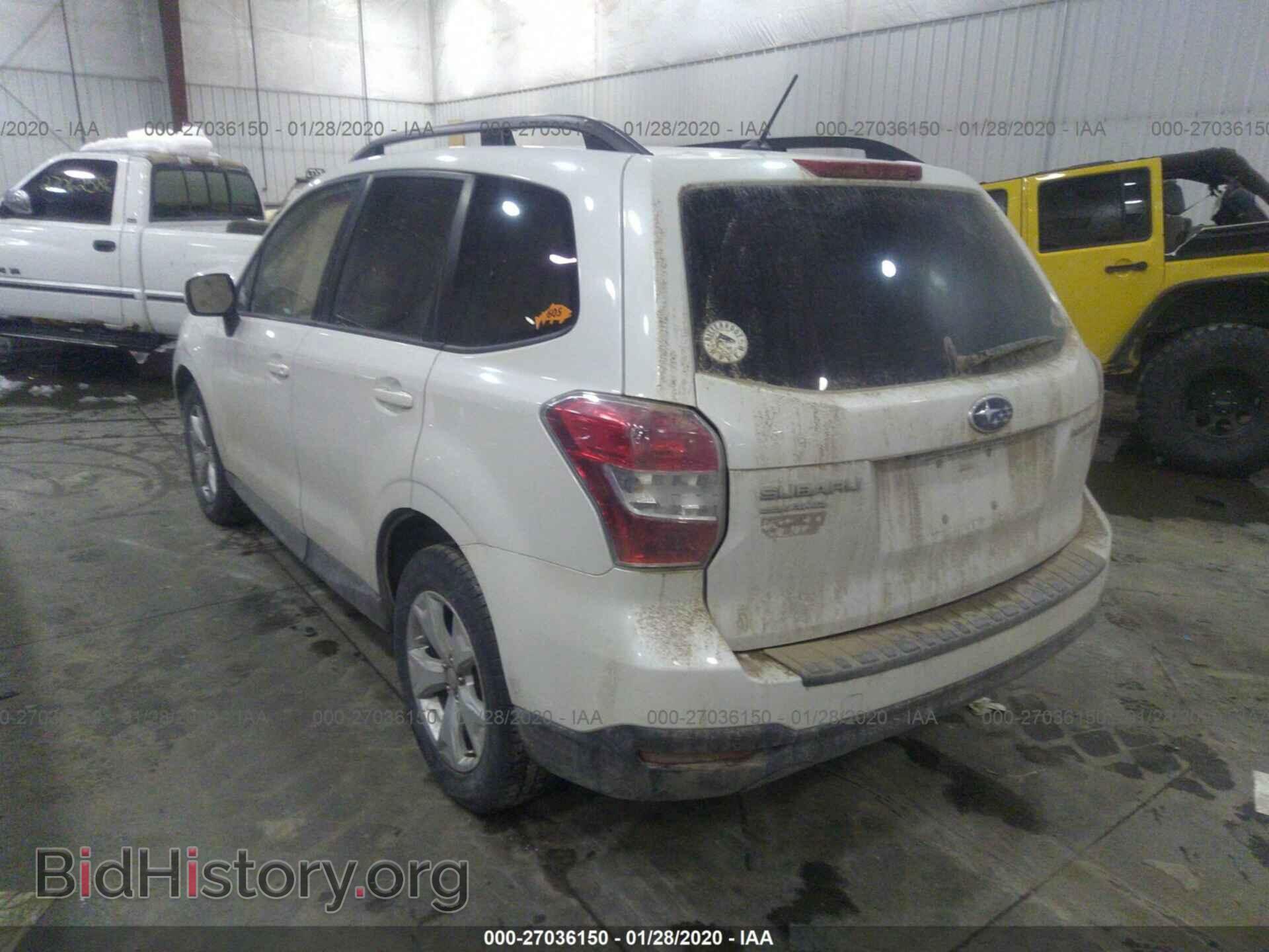 2014 SUBARU FORESTER - VIN: JF2SJADC0EH527059 - Фото 3