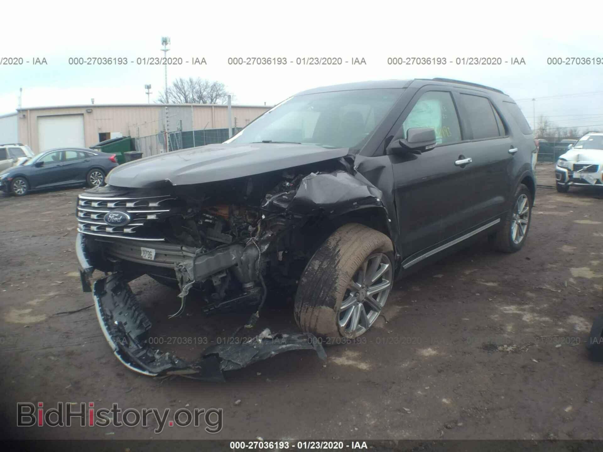 2016 FORD EXPLORER - VIN: 1FM5K8F83GGA44664 - Фото 2