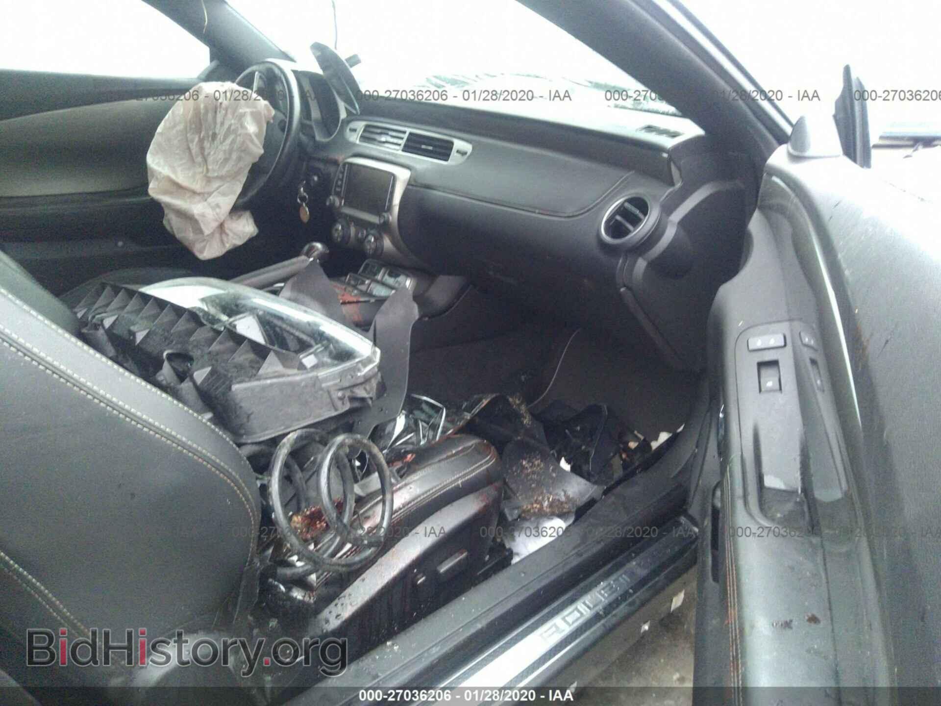 2014 CHEVROLET CAMARO - VIN: 2G1FT3DW8E9142409 - Фото 5