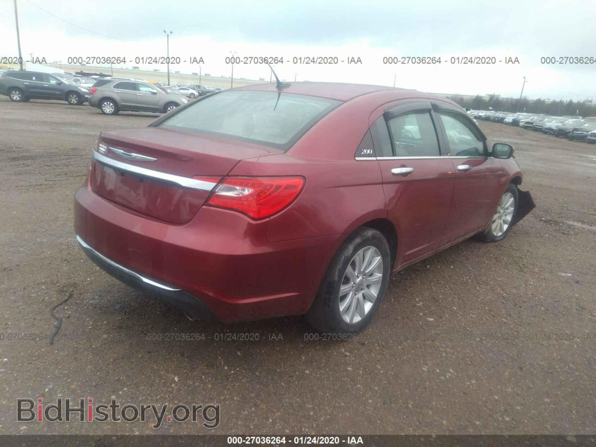 2013 CHRYSLER 200 - VIN: 1C3CCBCG0DN577357 - Фото 4