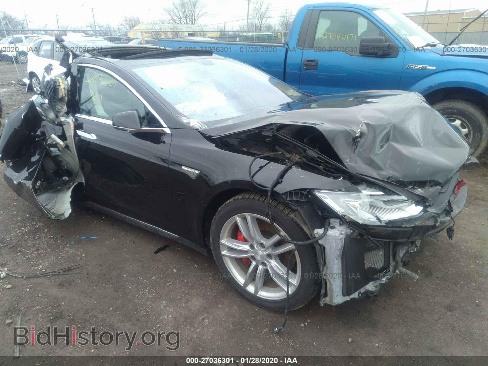 Photo 5YJSA1H19EFP51227 - TESLA MODEL S 2014