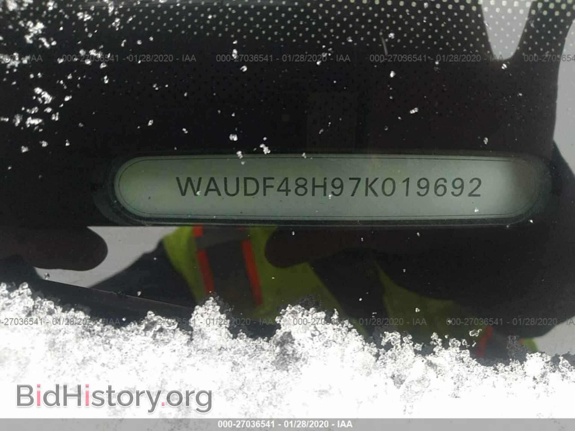 2007 AUDI A4 - VIN: WAUDF48H97K019692 - Фото 9