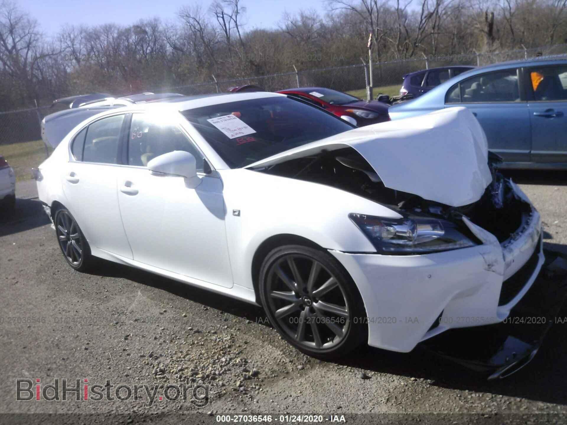 Фотография JTHBE1BL3FA012605 - LEXUS GS 2015
