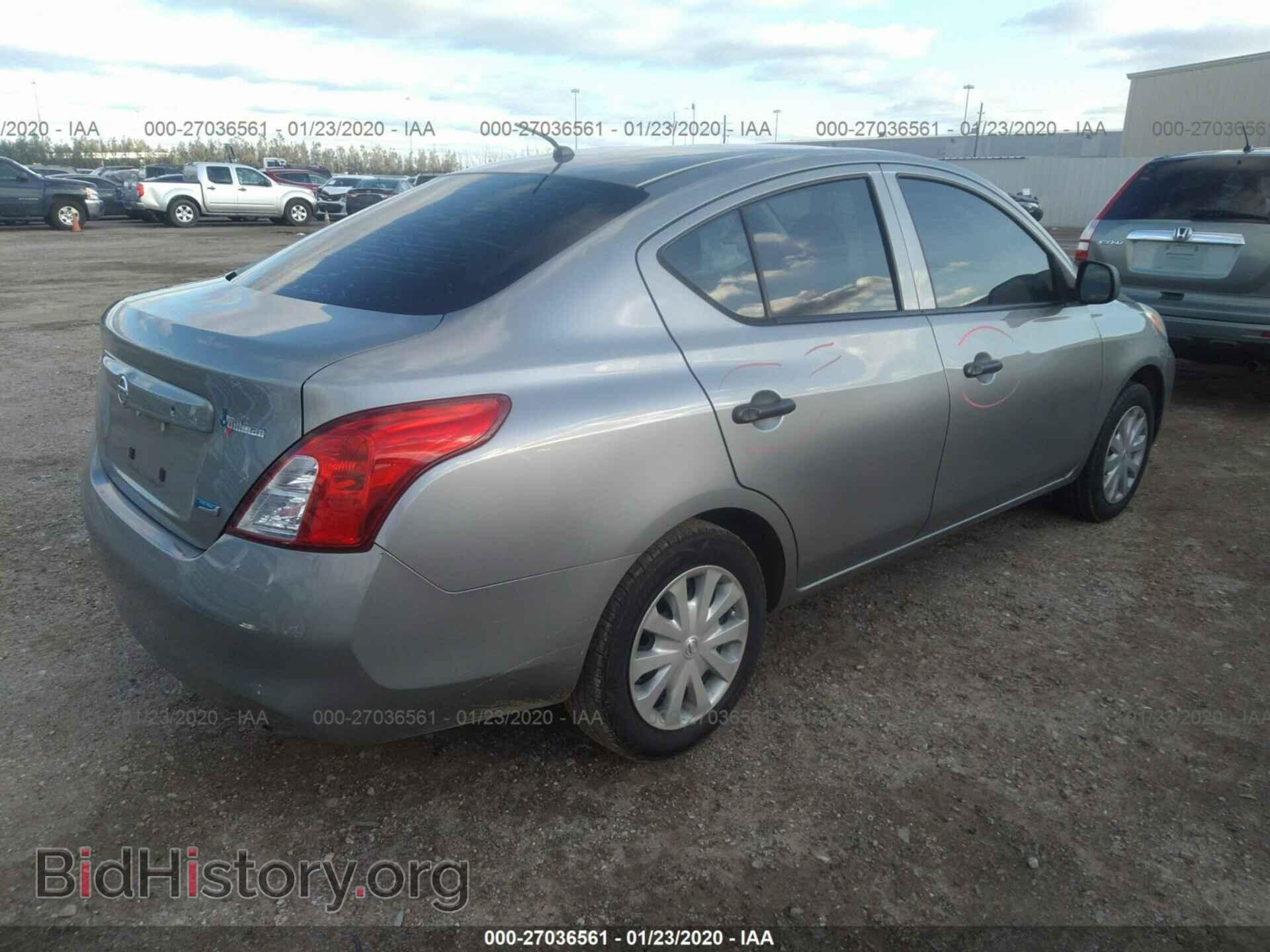 2012 NISSAN VERSA - VIN: 3N1CN7AP4CL920713 - Фото 4