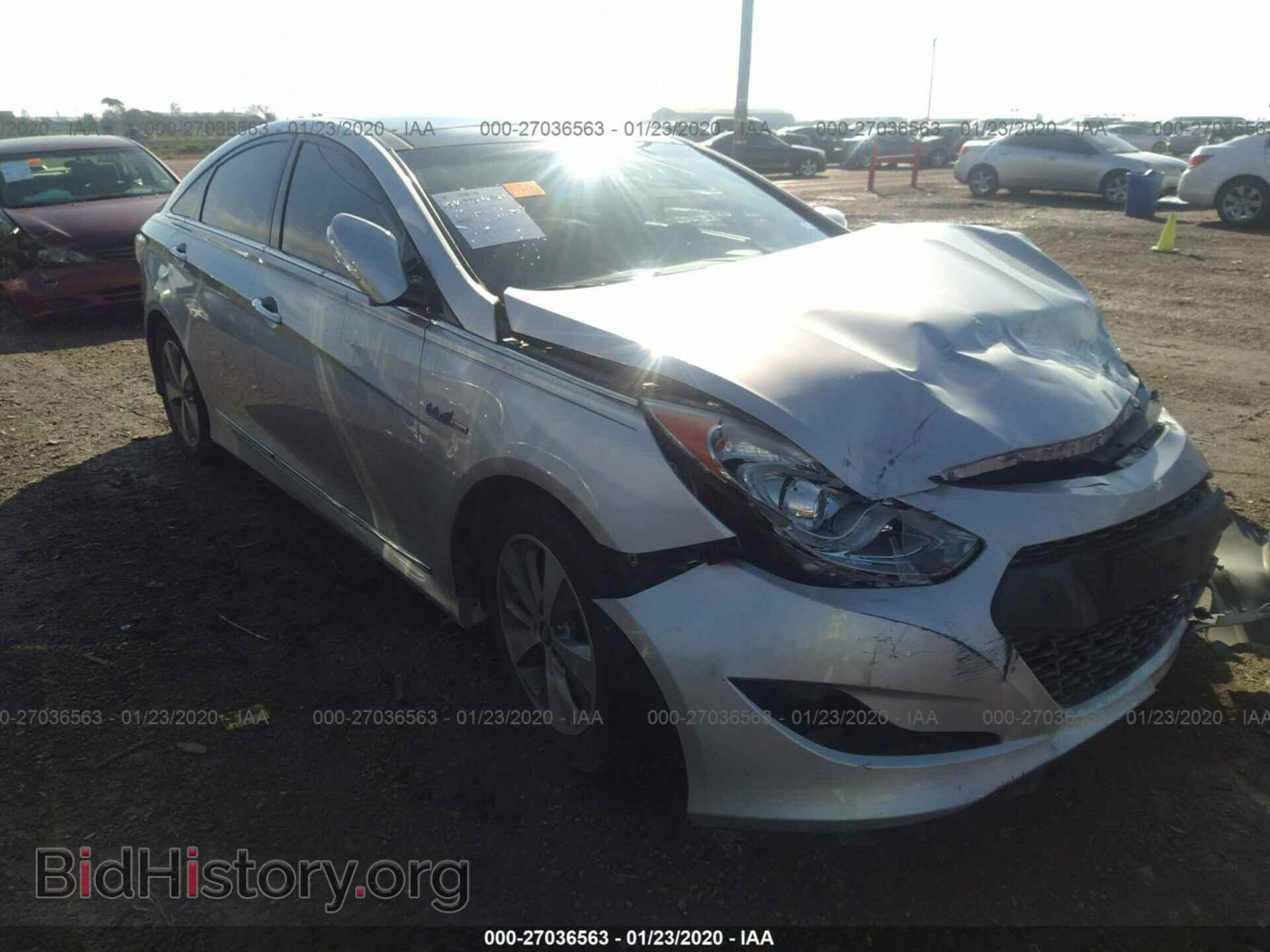 Photo KMHEC4A40CA035699 - HYUNDAI SONATA 2012