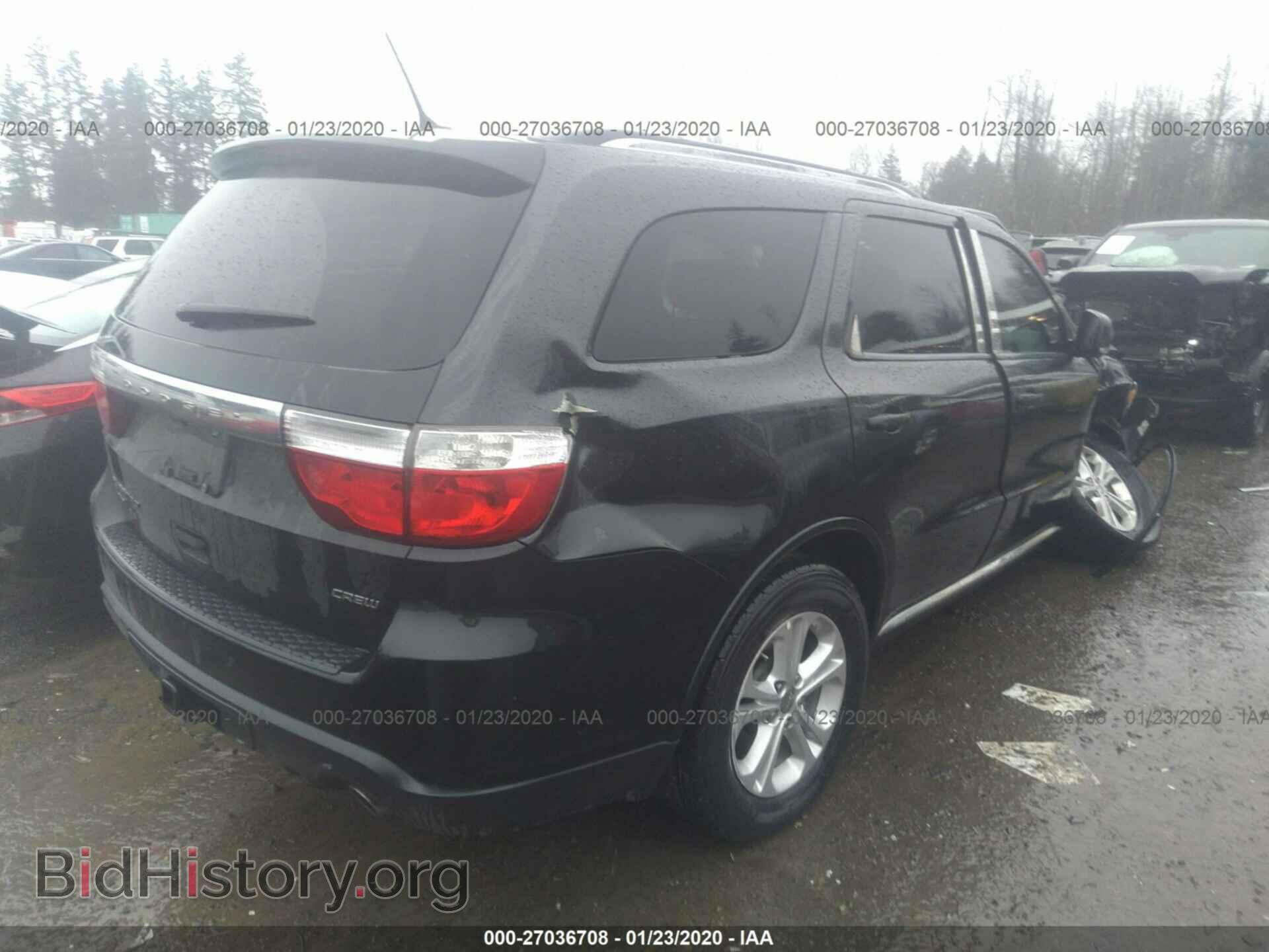2012 DODGE DURANGO - VIN: 1C4SDJDT8CC163621 - Фото 4