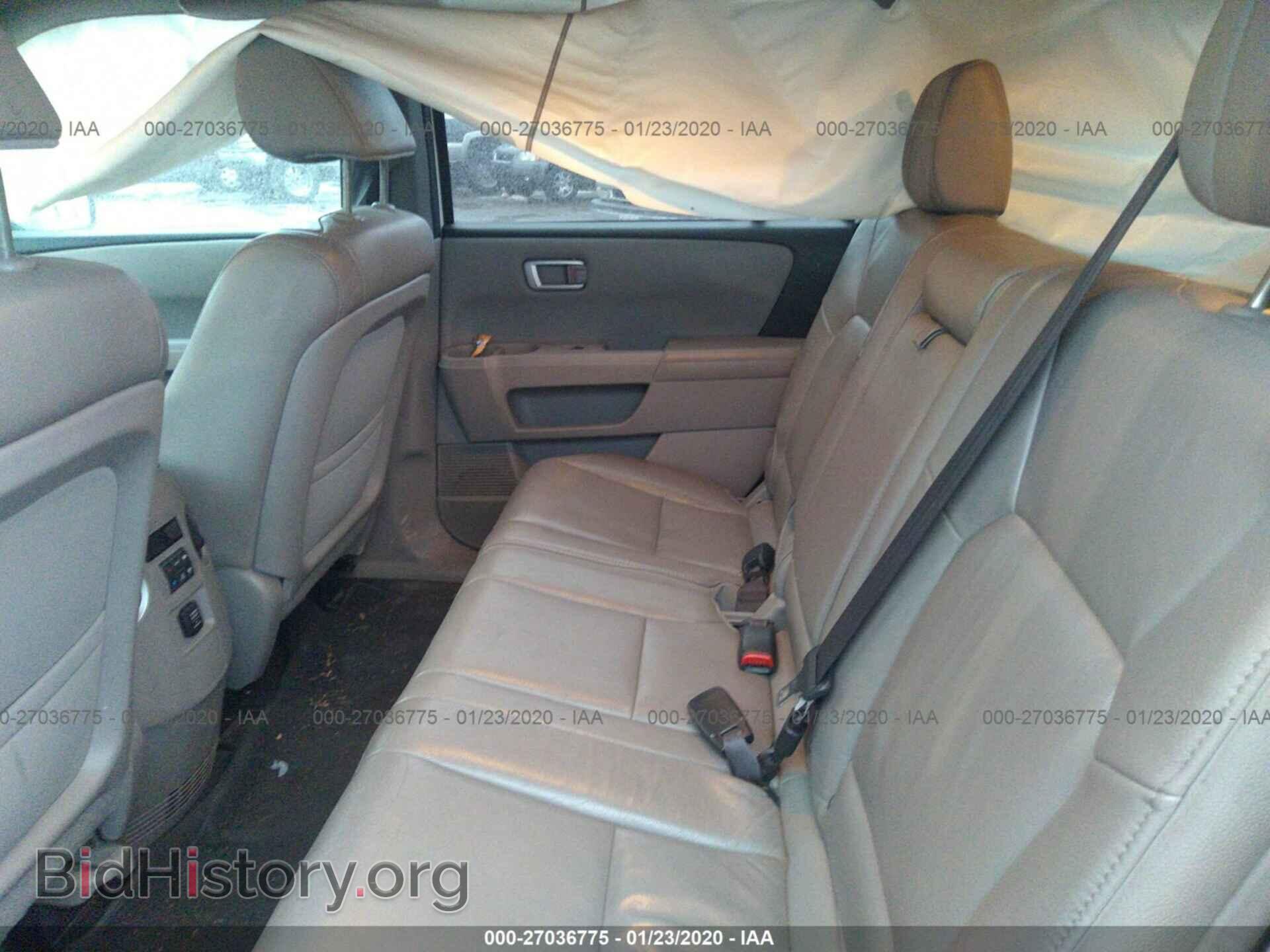 2012 HONDA PILOT - VIN: 5FNYF4H5XCB027012 - Фото 8