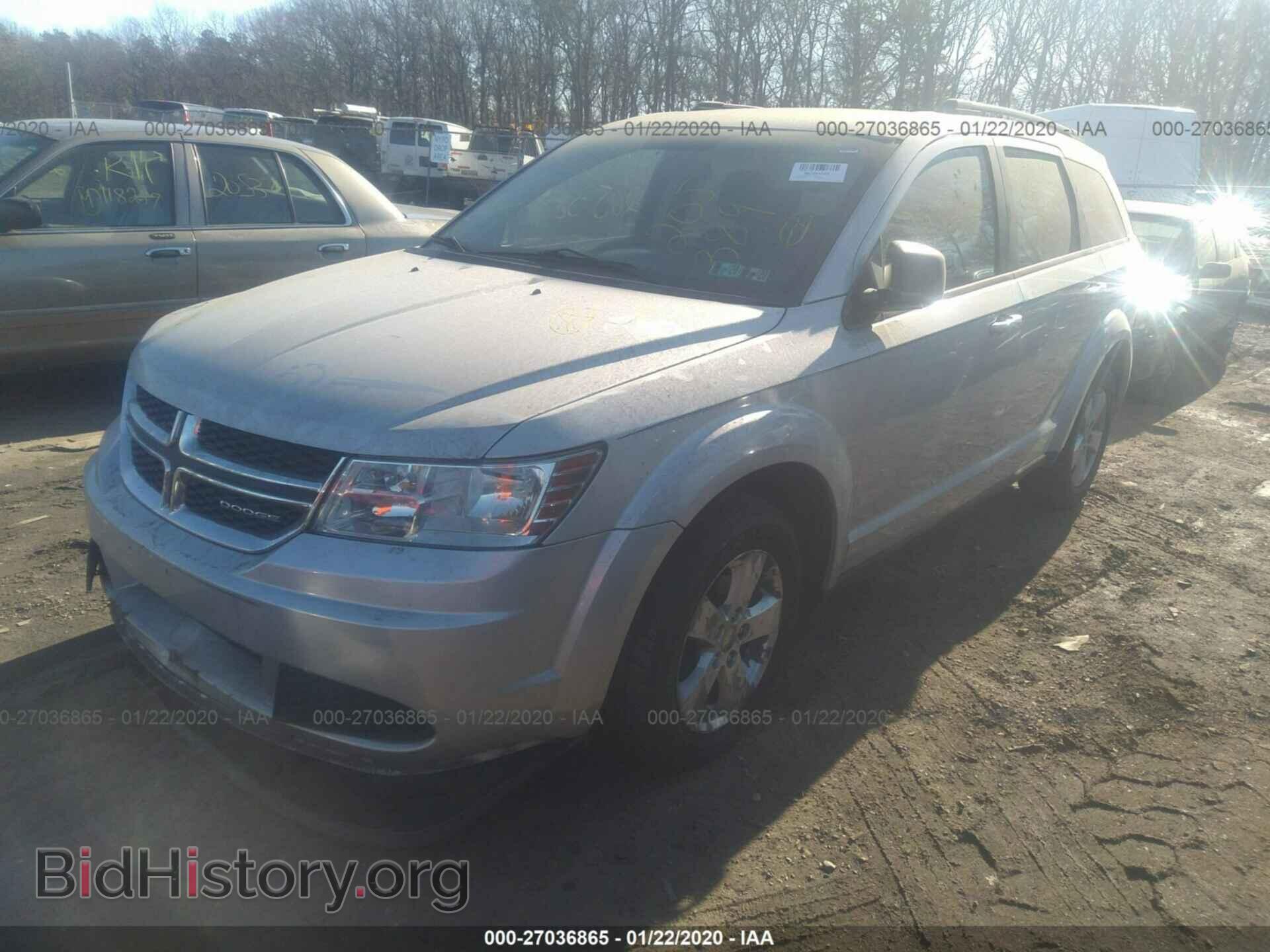 2011 DODGE JOURNEY - VIN: 3D4PG4FB8BT504041 - Фото 2