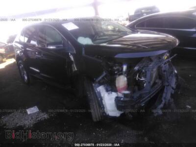 2016 Ford EDGE Titanium, black — VIN 2FMPK3K94GBB21799, IAAI