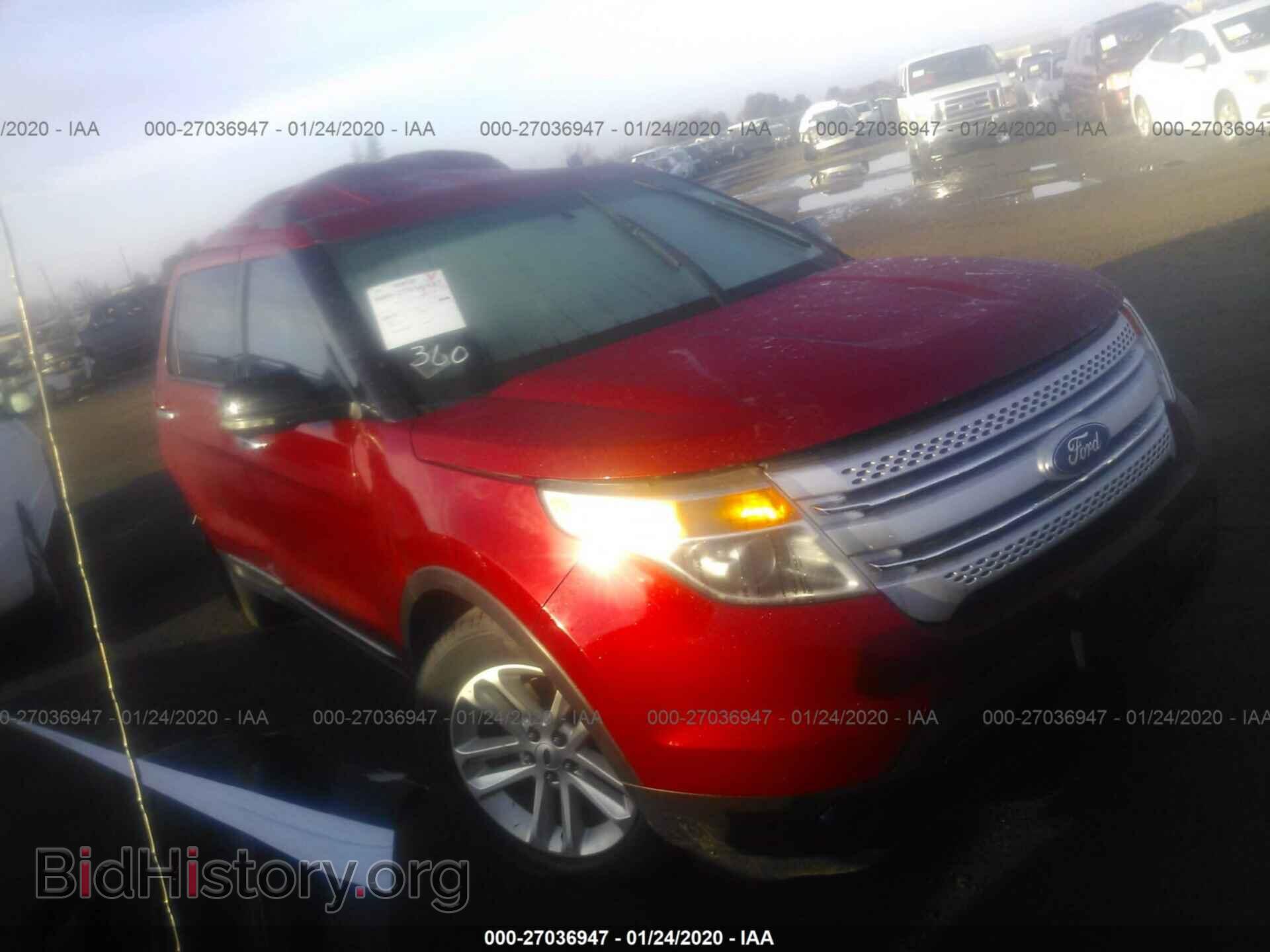 Фотография 1FMHK7D81CGA55103 - FORD EXPLORER 2012