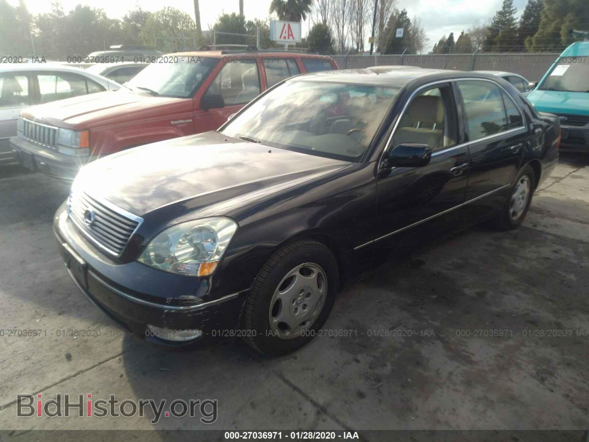 2001 LEXUS LS - VIN: JTHBN30F110001951 - Фото 2