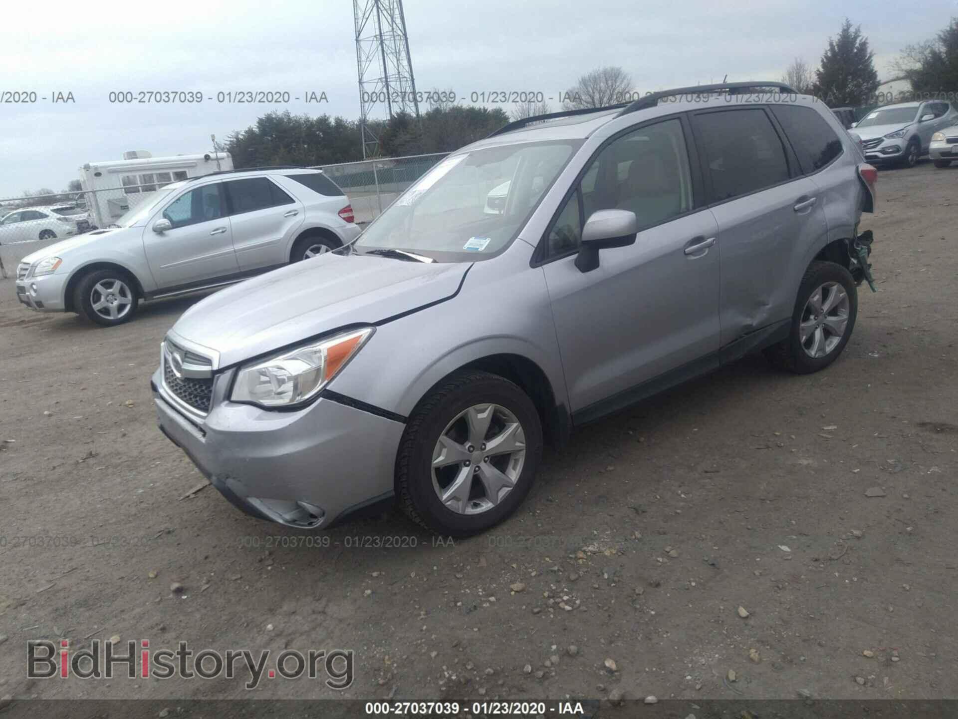2015 SUBARU FORESTER - VIN: JF2SJADC2FH443827 - Фото 2