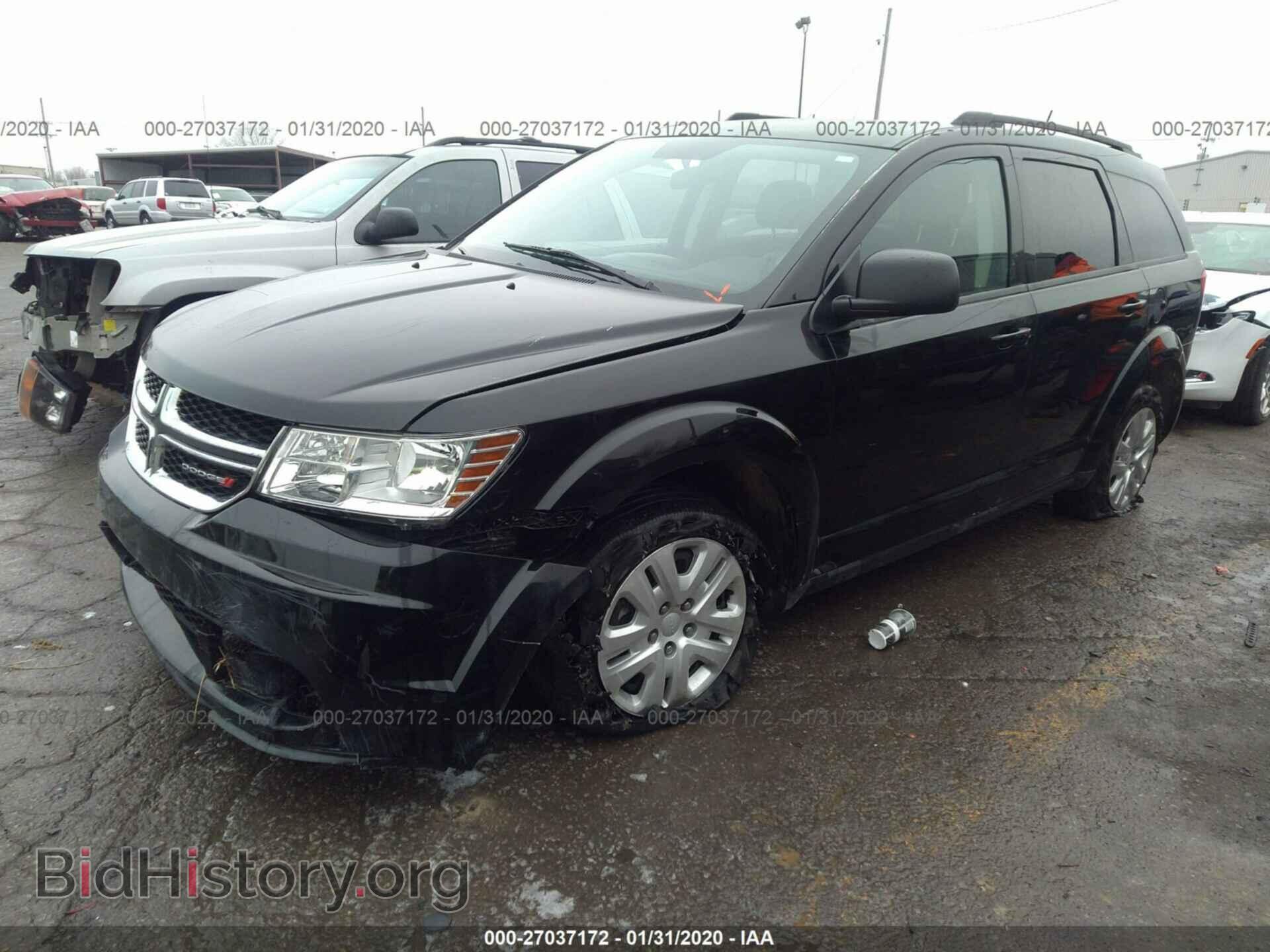 2018 DODGE JOURNEY - VIN: 3C4PDCAB3JT302181 - Фото 2