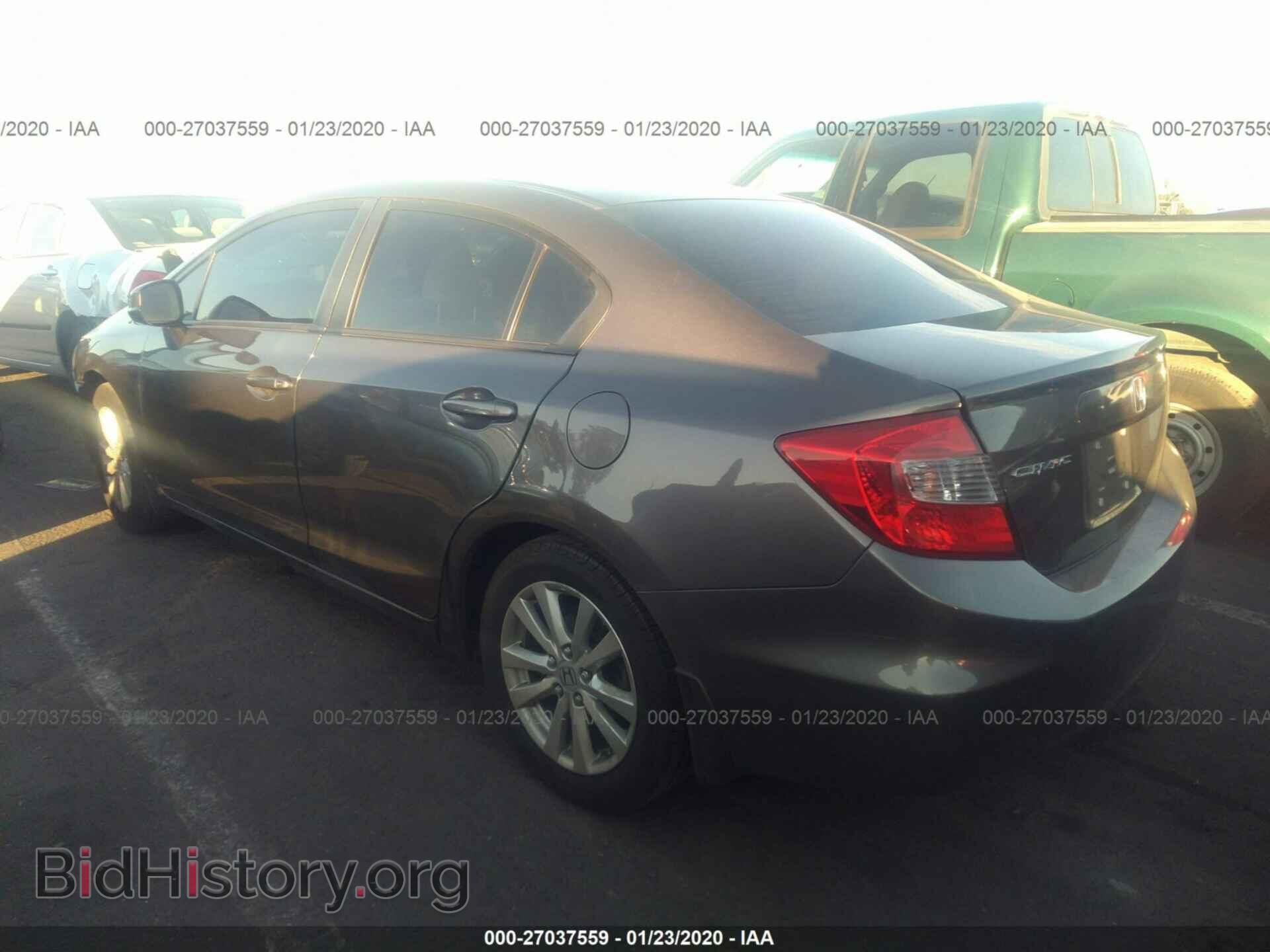 2012 HONDA CIVIC - VIN: 19XFB2F92CE327601 - Photo 3