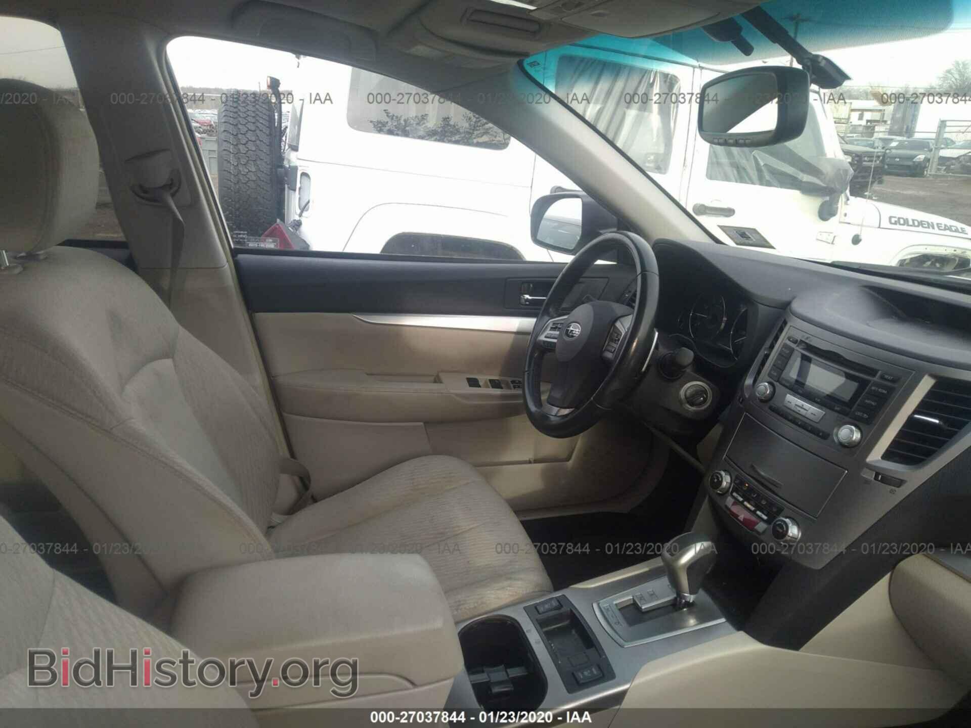 2012 SUBARU OUTBACK - VIN: 4S4BRBGC9C3225087 - Фото 5