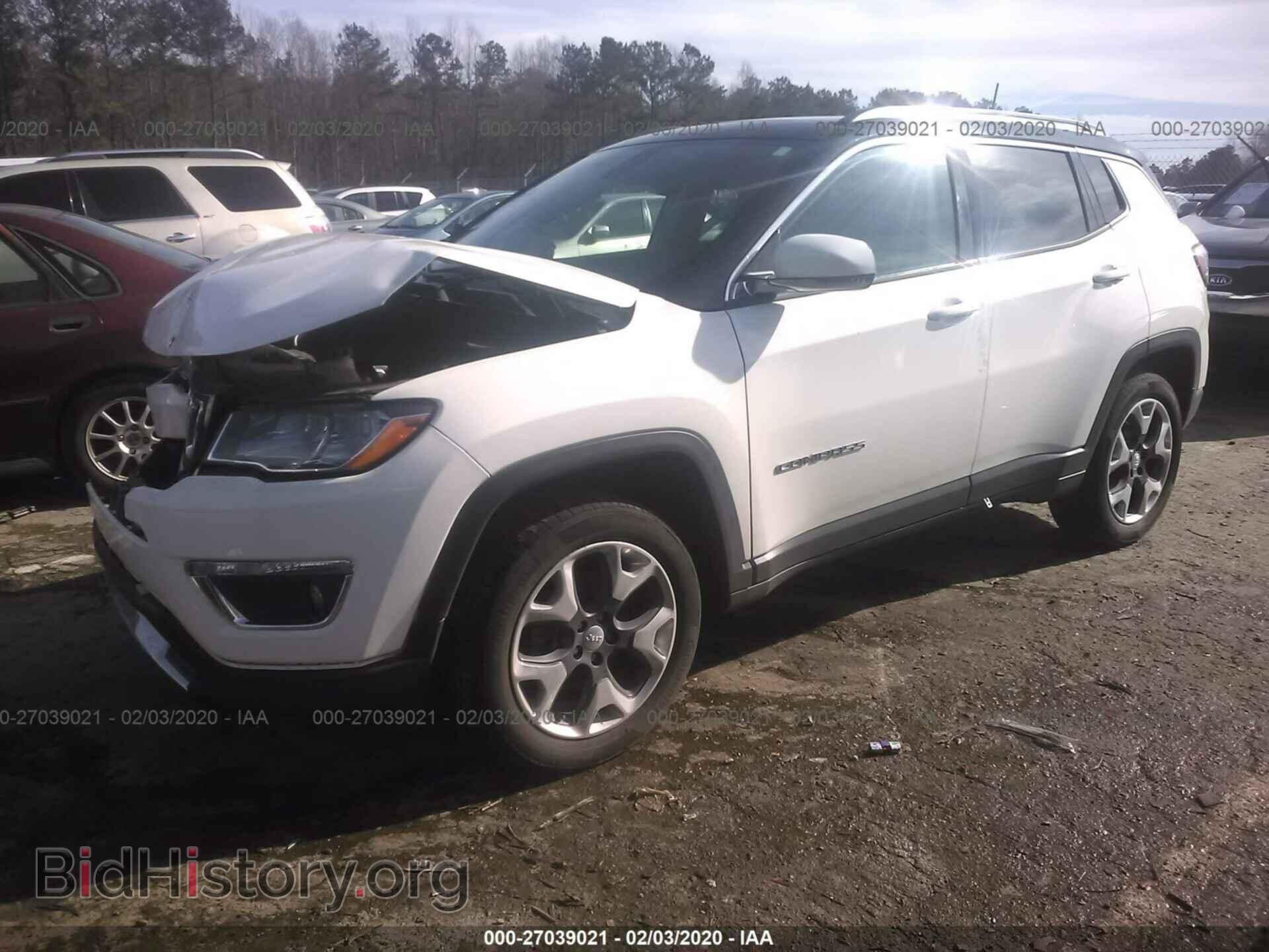 2018 JEEP COMPASS - VIN: 3C4NJDCB7JT320606 - Фото 2