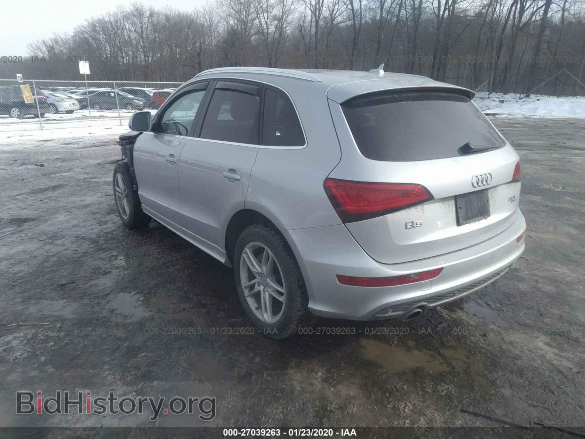 2014 AUDI Q5 - VIN: WA1WGAFP6EA123636 - Фото 3