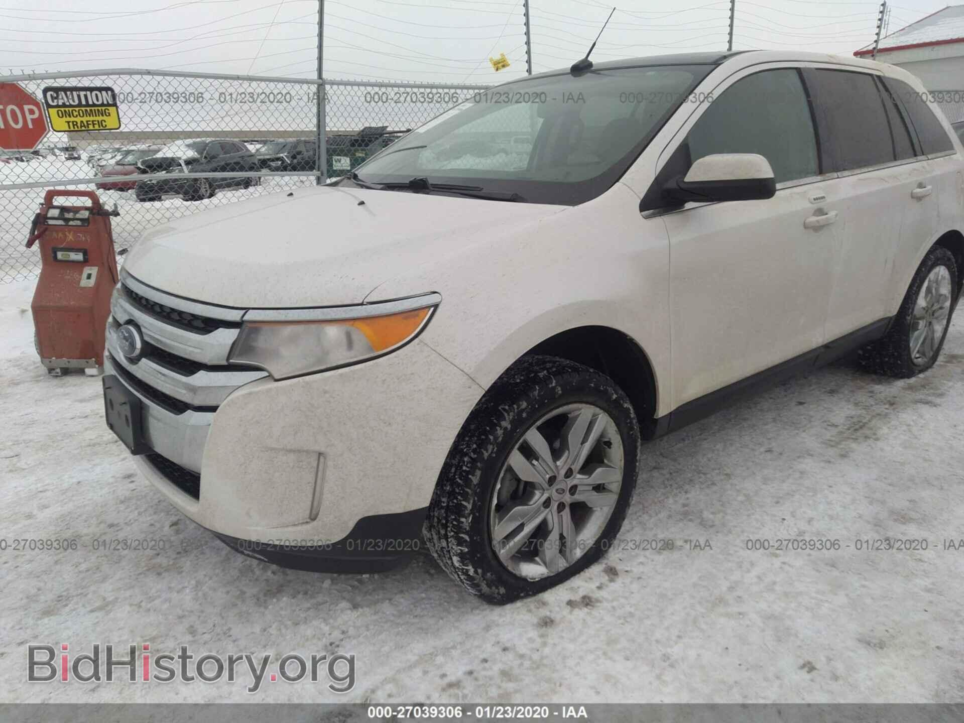 2014 FORD EDGE - VIN: 2FMDK4KC4EBB55856 - Фото 2