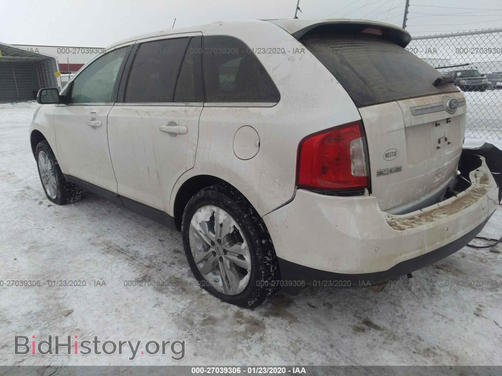 2014 FORD EDGE - VIN: 2FMDK4KC4EBB55856 - Фото 3