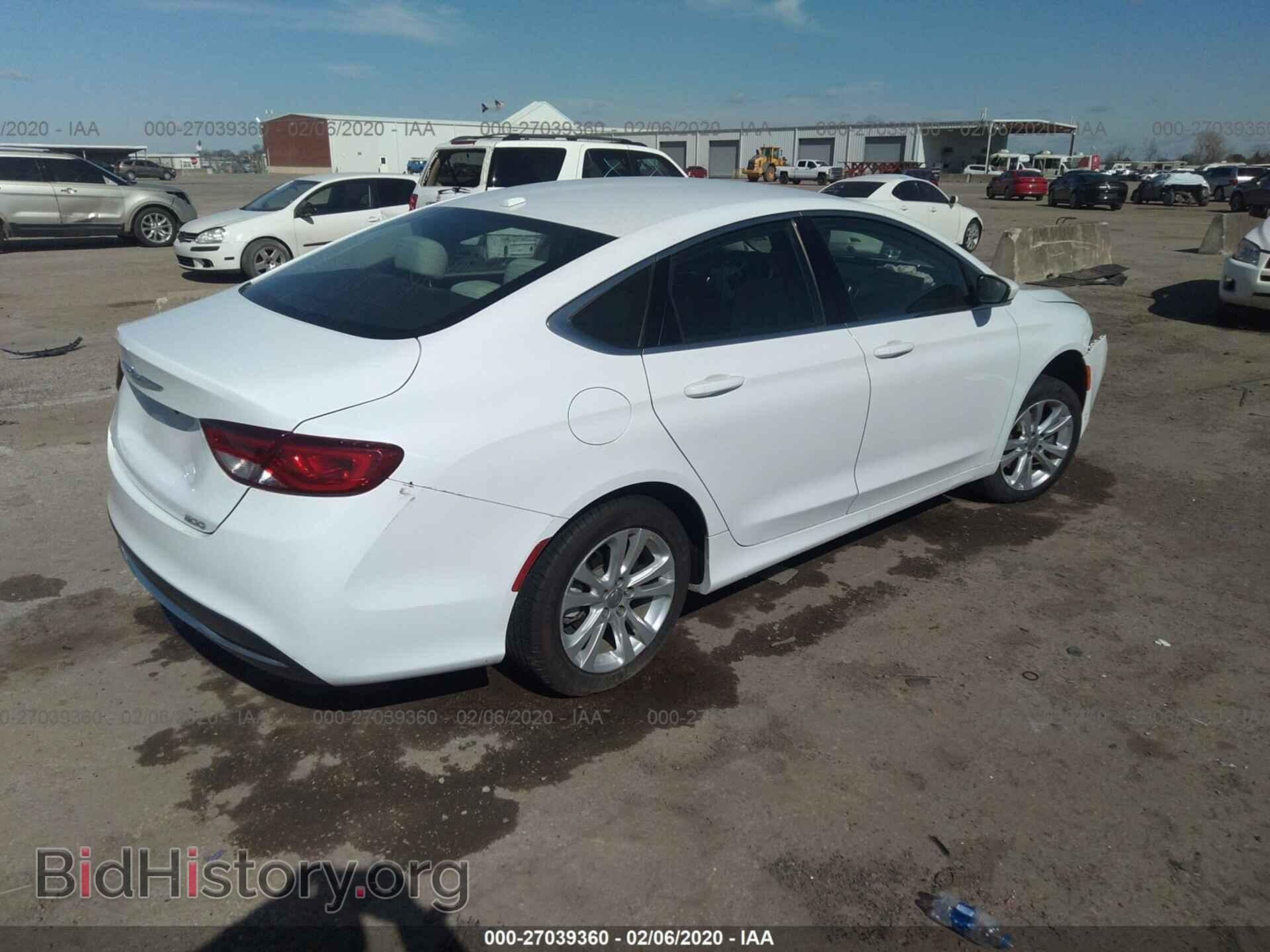 2015 CHRYSLER 200 - VIN: 1C3CCCAB1FN602394 - Photo 4