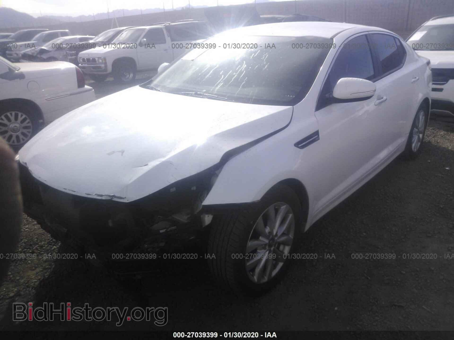 2015 KIA OPTIMA - VIN: KNAGM4A75F5617716 - Фото 2