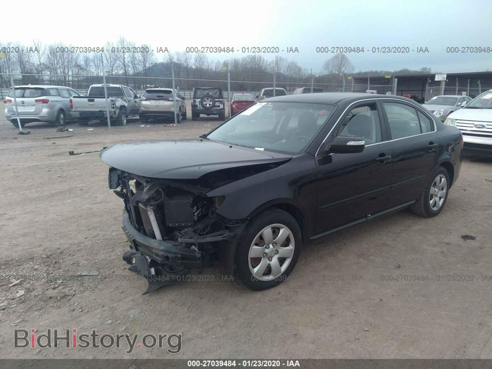 2009 KIA OPTIMA - VIN: KNAGE228X95312113 - Фото 2