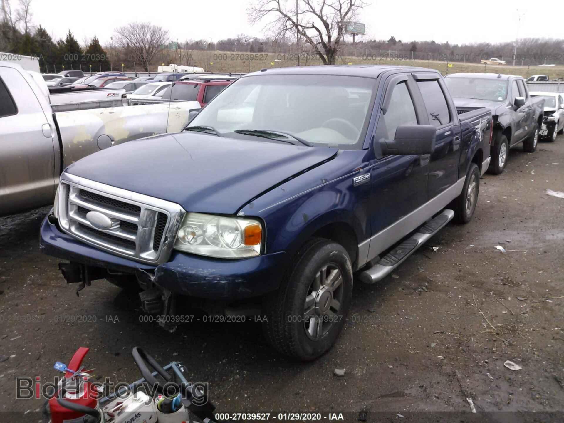 2008 FORD F150 - VIN: 1FTRW12W78FB38172 - Фото 2
