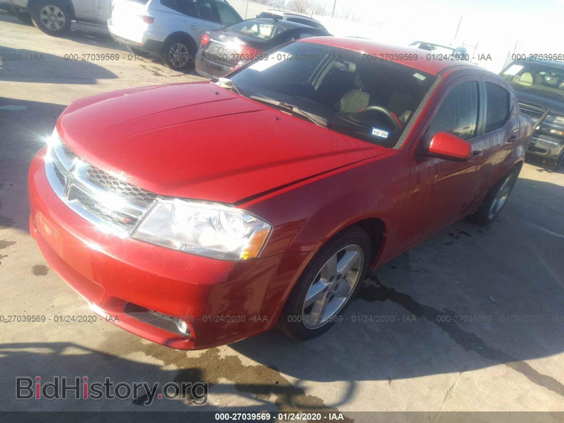 2013 DODGE AVENGER - VIN: 1C3CDZCB0DN576770 - Фото 2