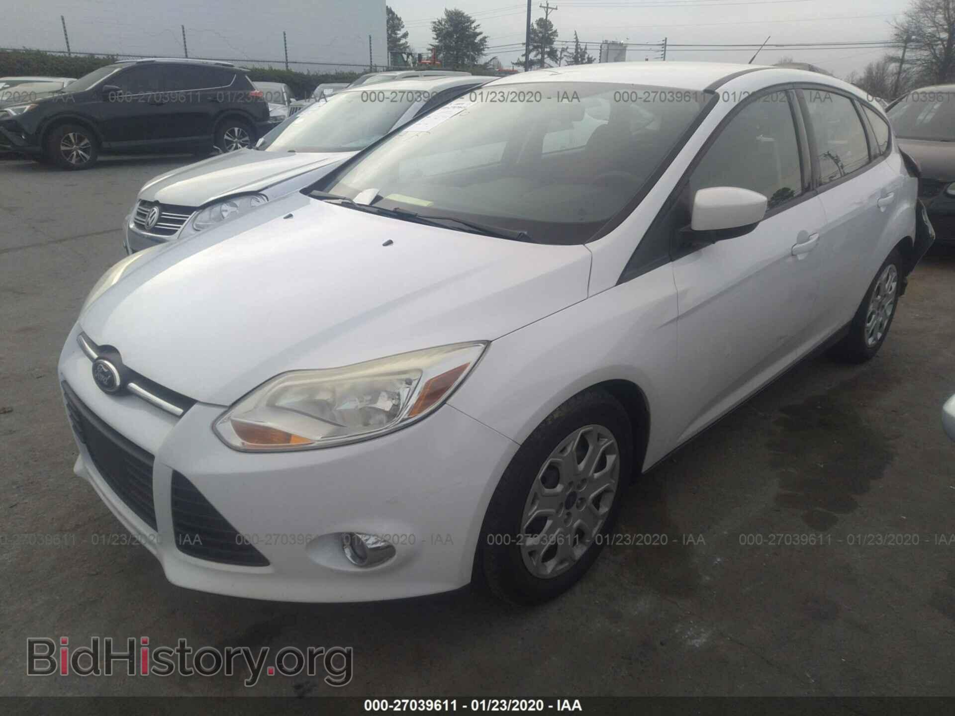 2012 FORD FOCUS - VIN: 1FAHP3K24CL470703 - Фото 2