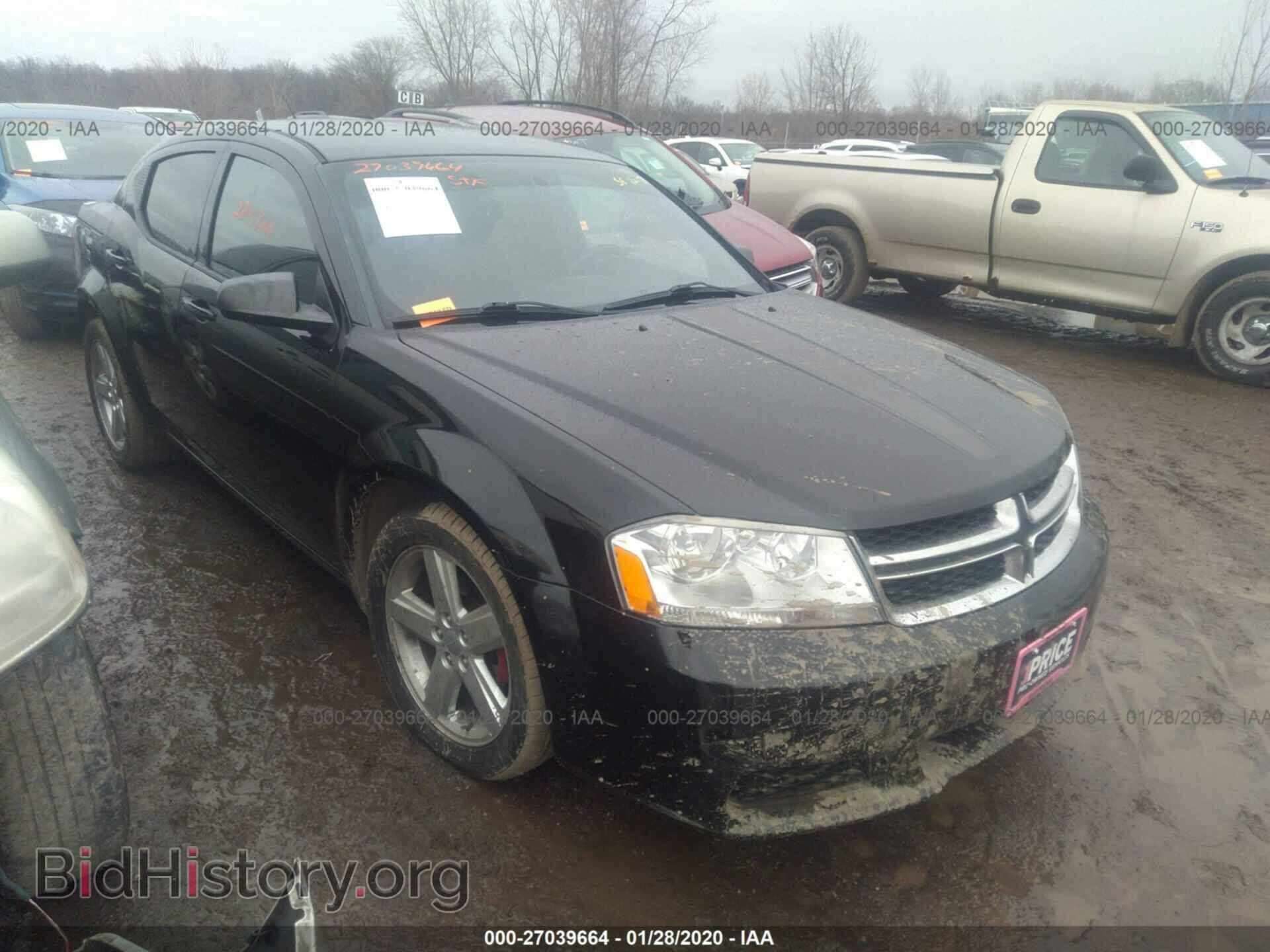 Photo 1C3CDZAB0DN519360 - DODGE AVENGER 2013