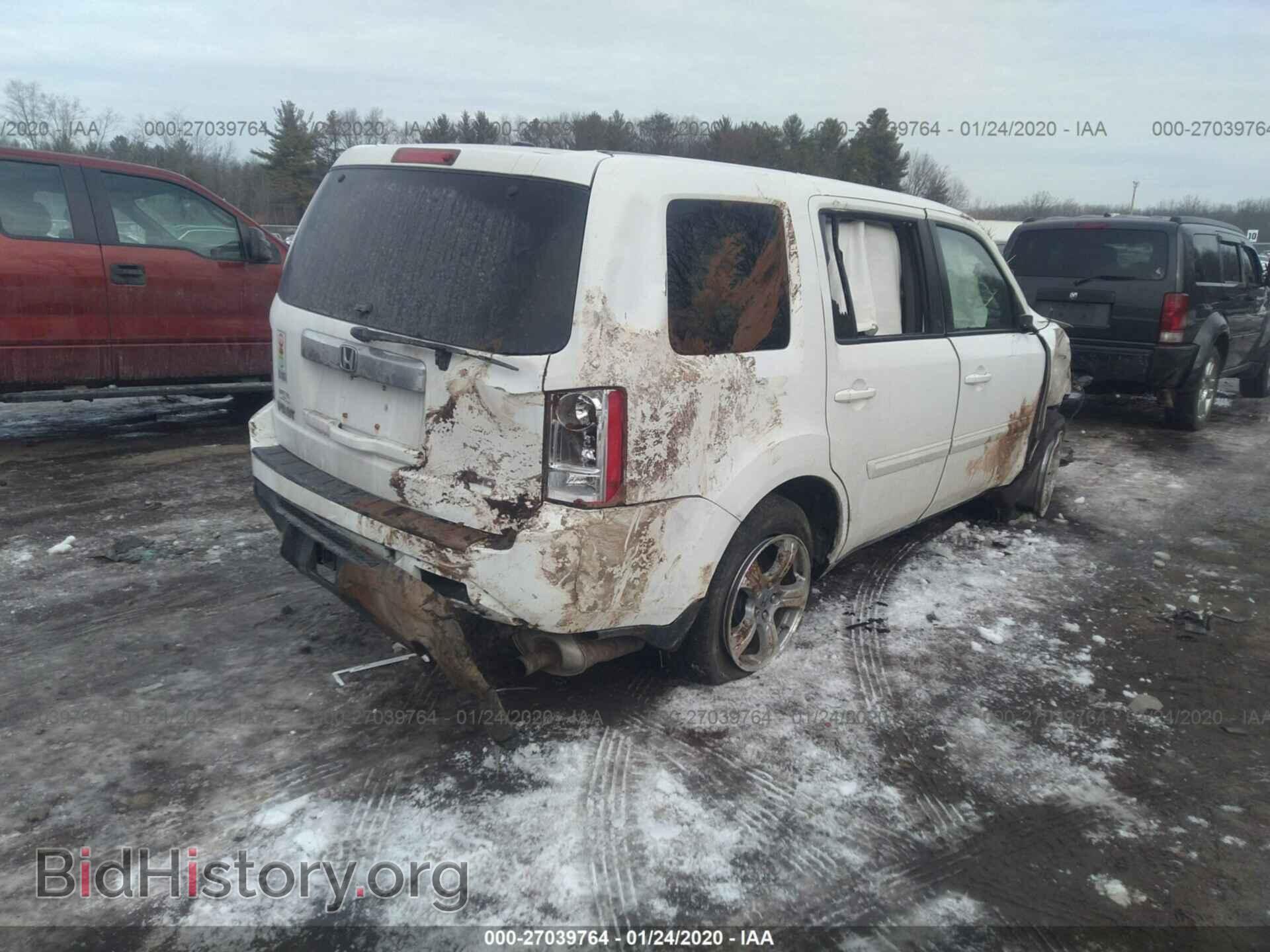 2012 HONDA PILOT - VIN: 5FNYF4H58CB024464 - Photo 4