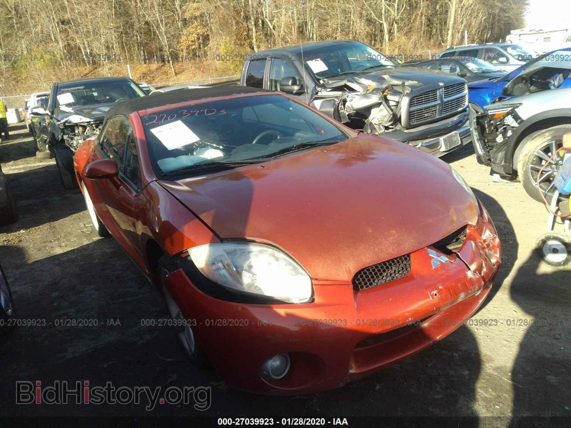 Photo 4A3AL25F47E002025 - MITSUBISHI ECLIPSE 2007