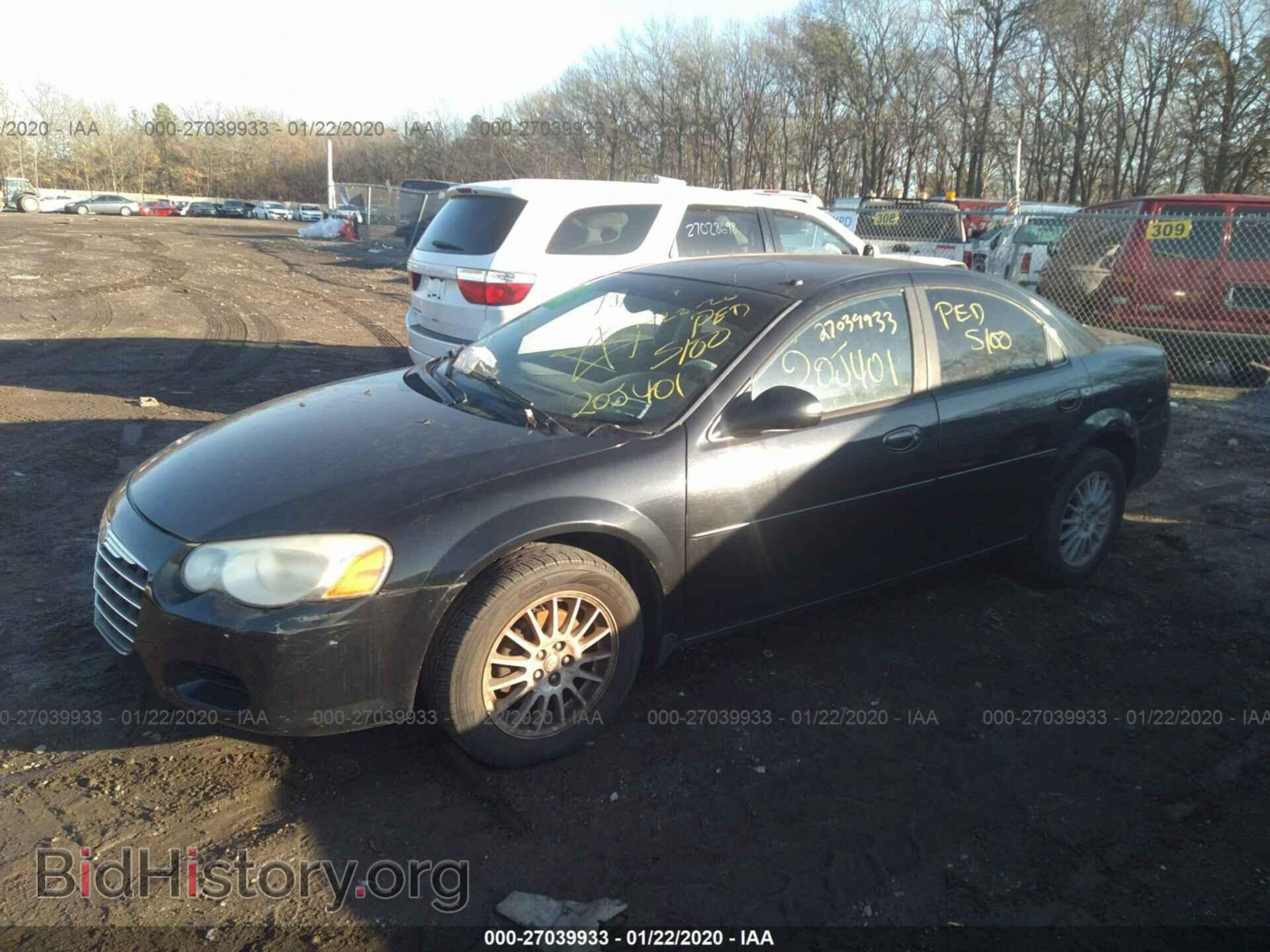 2006 CHRYSLER SEBRING - VIN: 1C3EL46XX6N238589 - Фото 2
