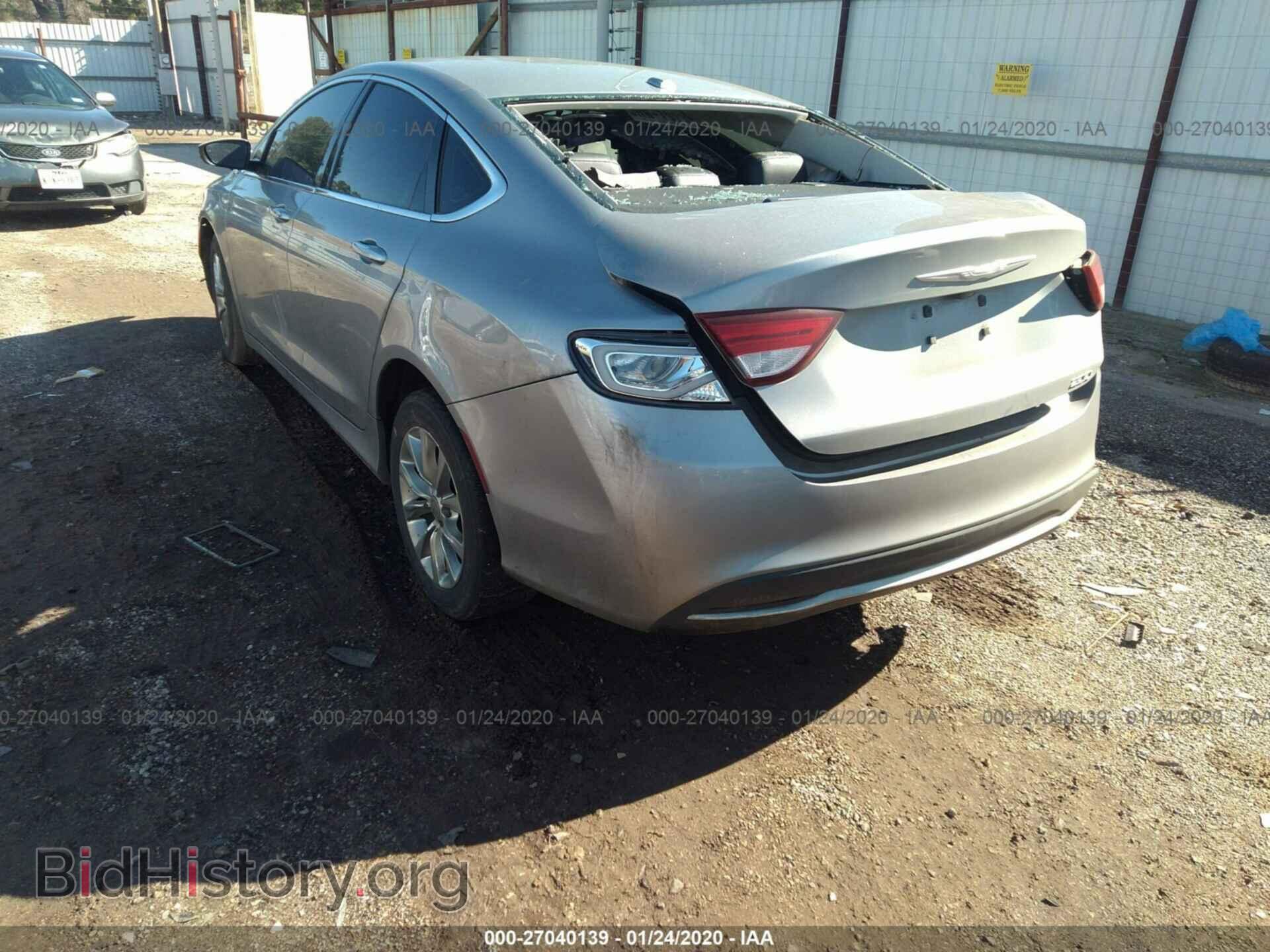 2015 CHRYSLER 200 - VIN: 1C3CCCCB9FN719363 - Photo 3