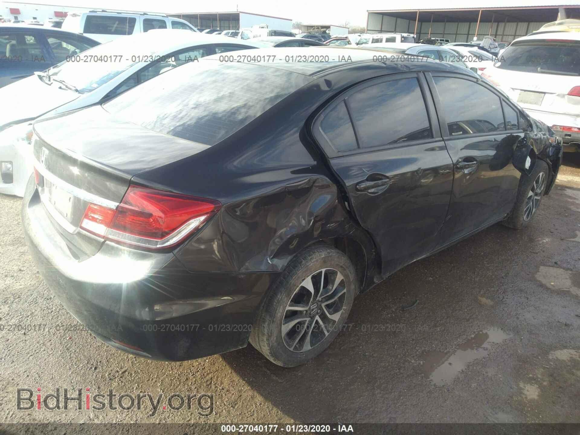 2013 HONDA CIVIC - VIN: 2HGFB2F84DH514062 - Фото 4