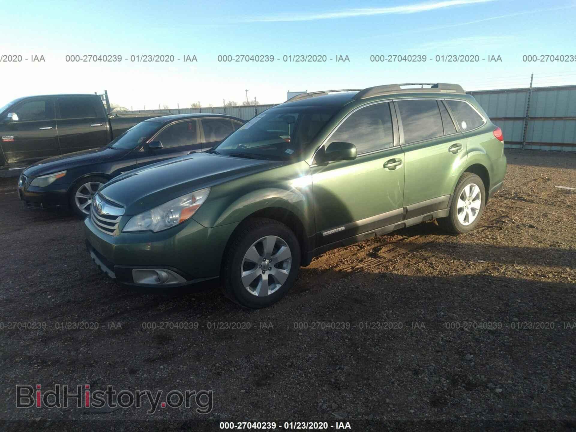2011 SUBARU OUTBACK - VIN: 4S4BRCBC1B3318696 - Фото 2
