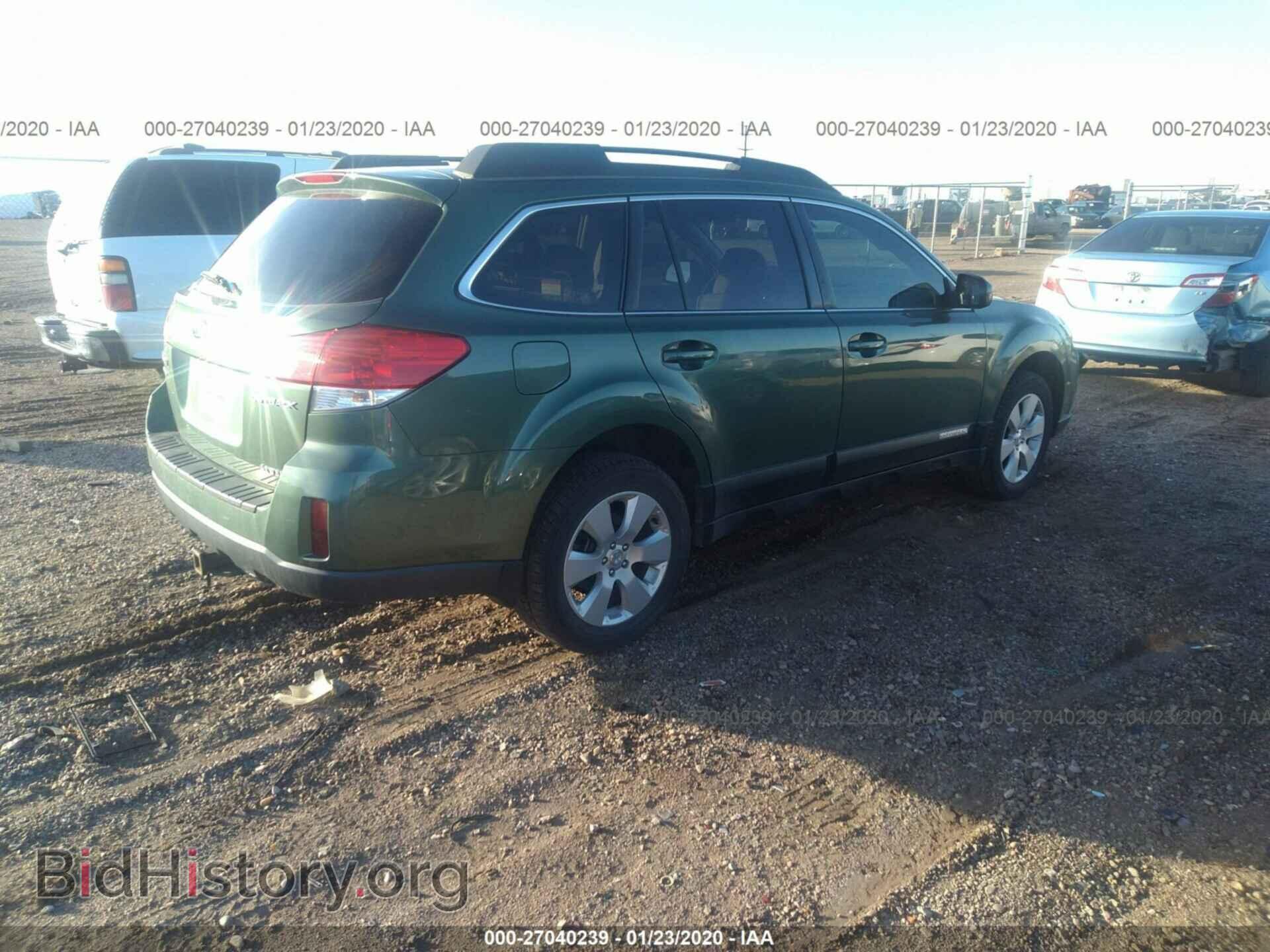 2011 SUBARU OUTBACK - VIN: 4S4BRCBC1B3318696 - Фото 4